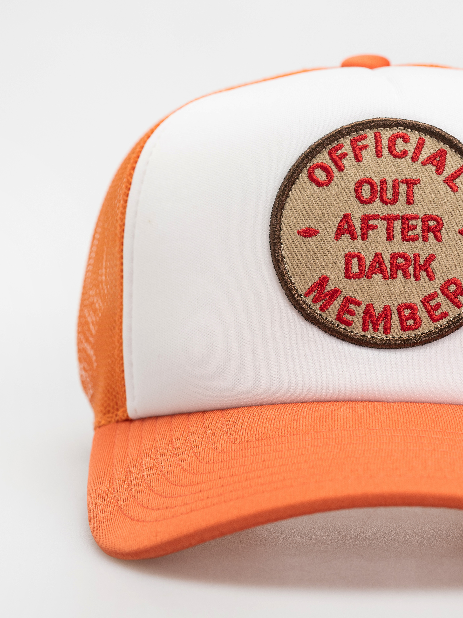 Baseball sapka Brixton Out After Dark Np Trucker H Wmn (tangerine/off white)