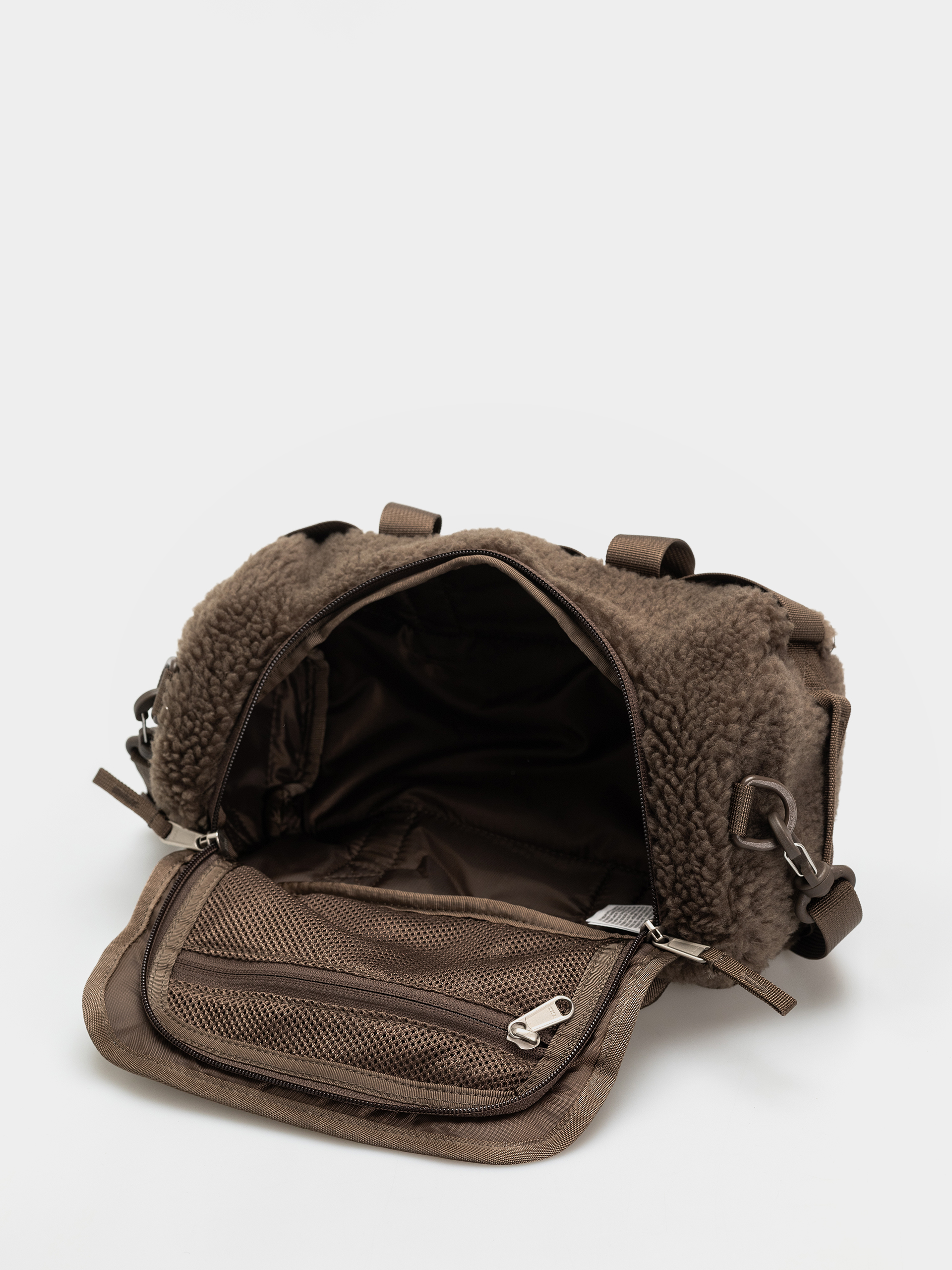 Kézitáska The North Face Base Camp High Pile Mini Bag (smokey brown tnf white)