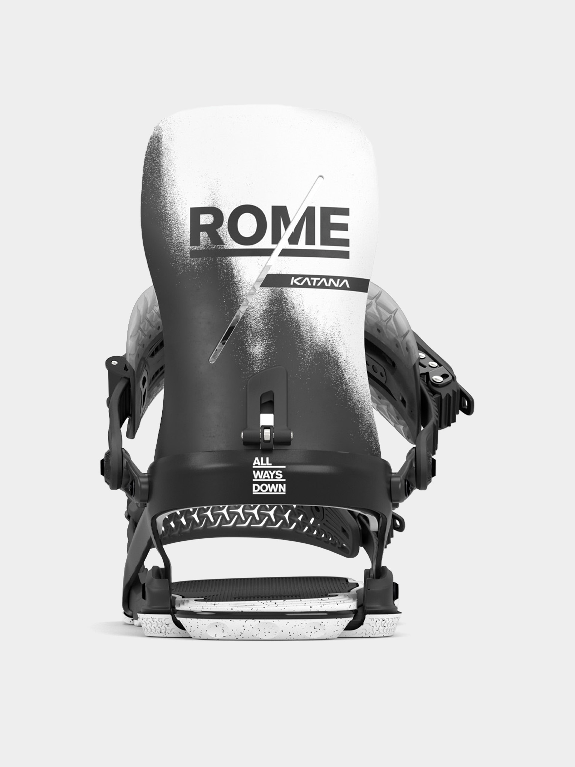 Férfi Snowboard kötés Rome Katana Aw (black/white)
