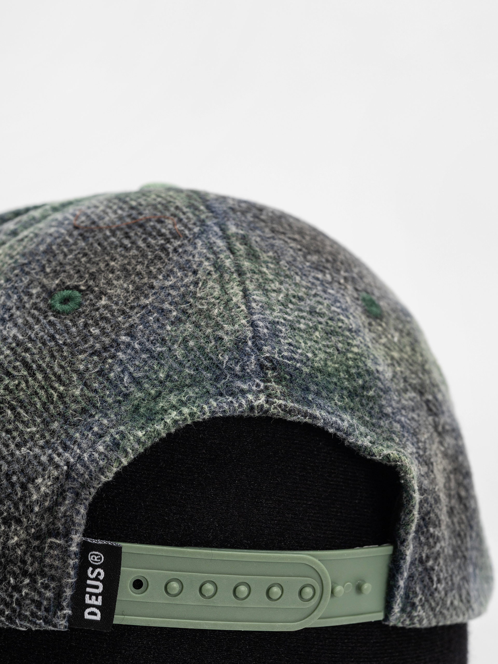 Deus Ex Machina Vacay Check Baseball sapka (black check)