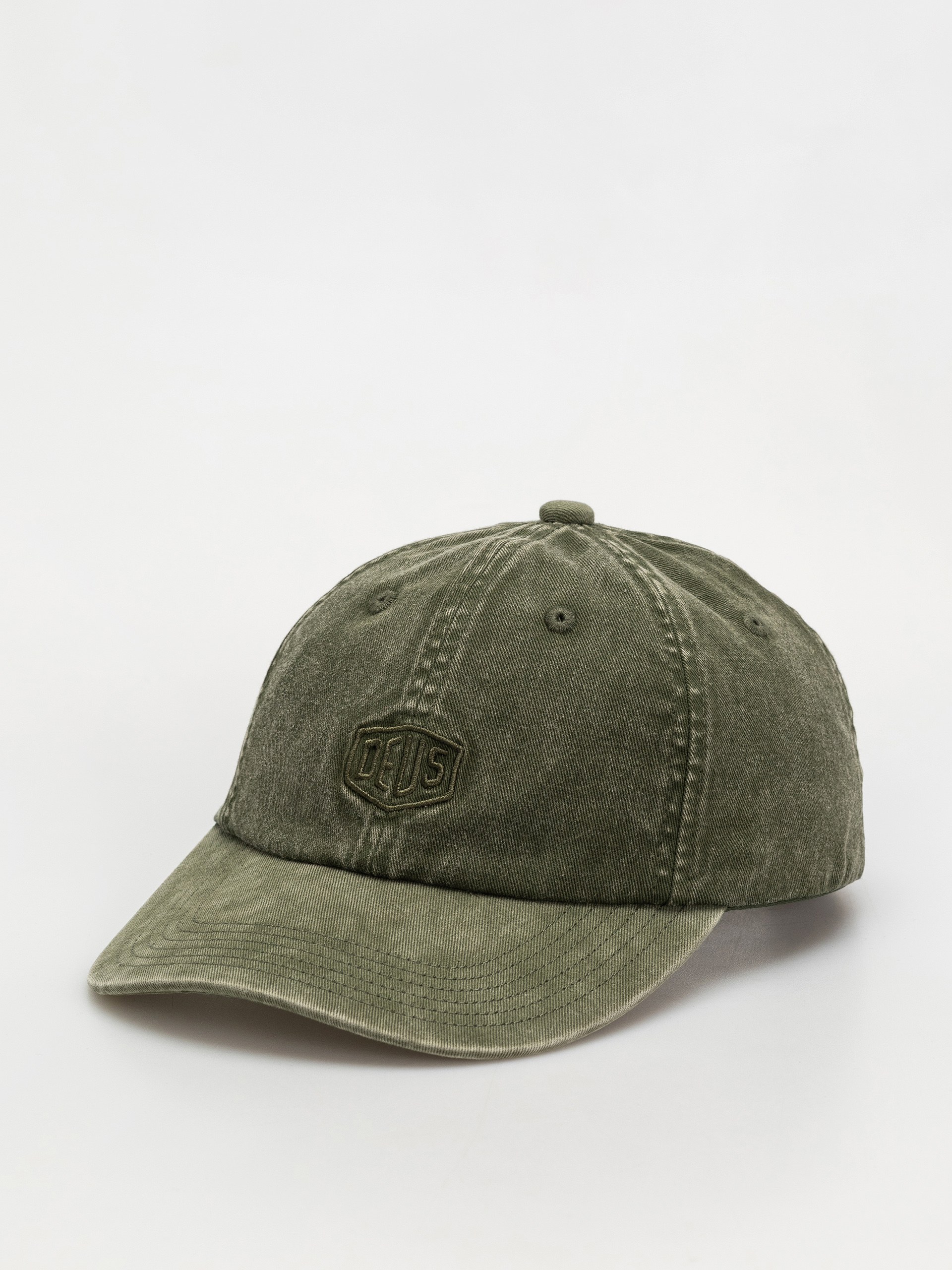 Deus Ex Machina Shield Garment Dyed Dad Cap Baseball sapka (cypress green)