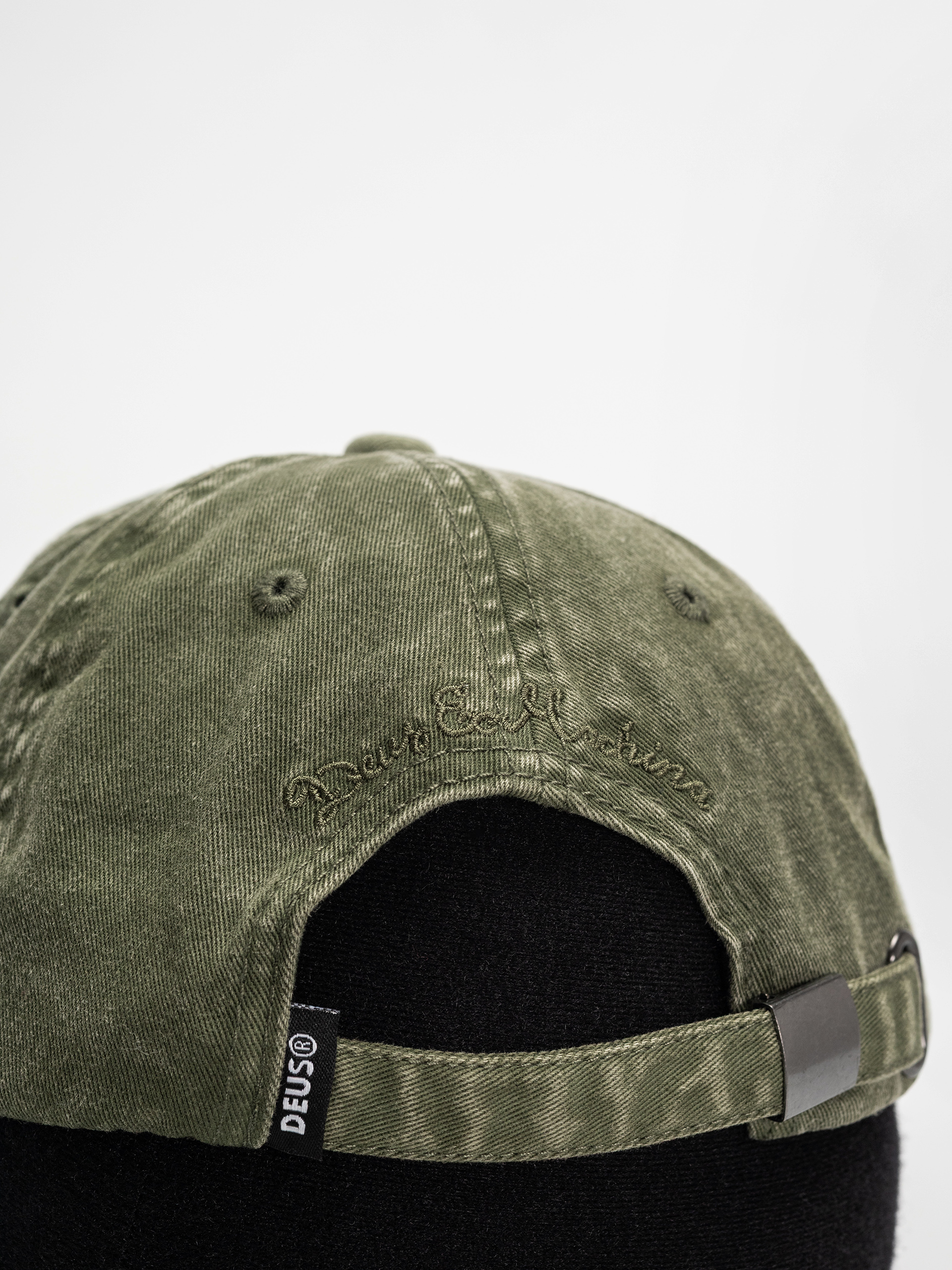 Deus Ex Machina Shield Garment Dyed Dad Cap Baseball sapka (cypress green)
