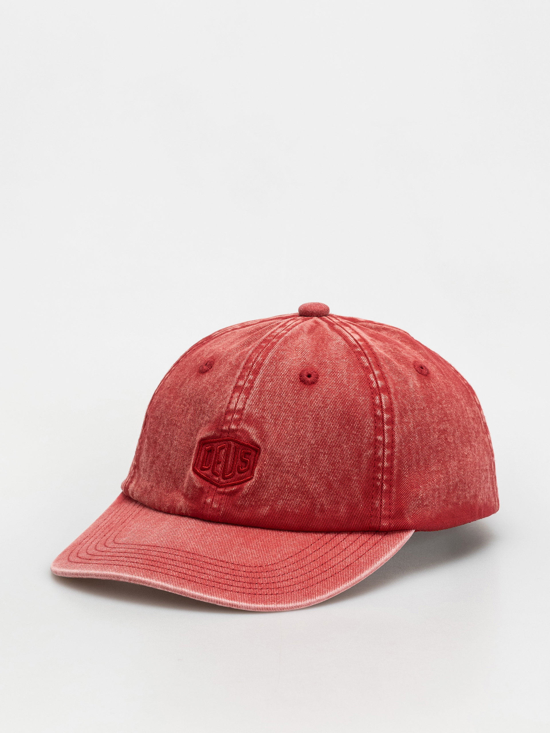 Deus Ex Machina Shield Garment Dyed Dad Cap Baseball sapka (lava falls red)