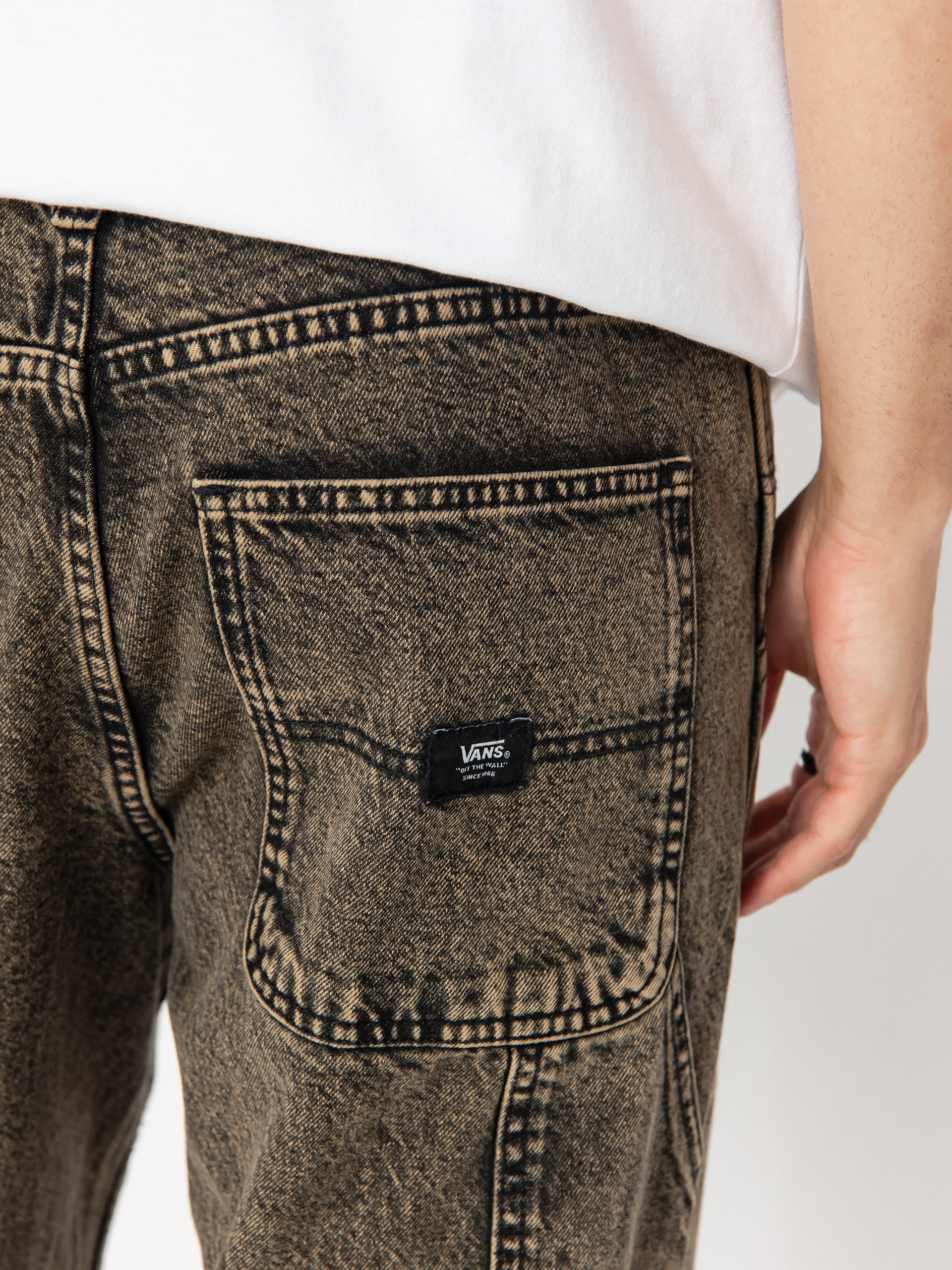 Vans Drill Chore Carpenter Loose Acid Wash Kisnadrág (bay leaf)