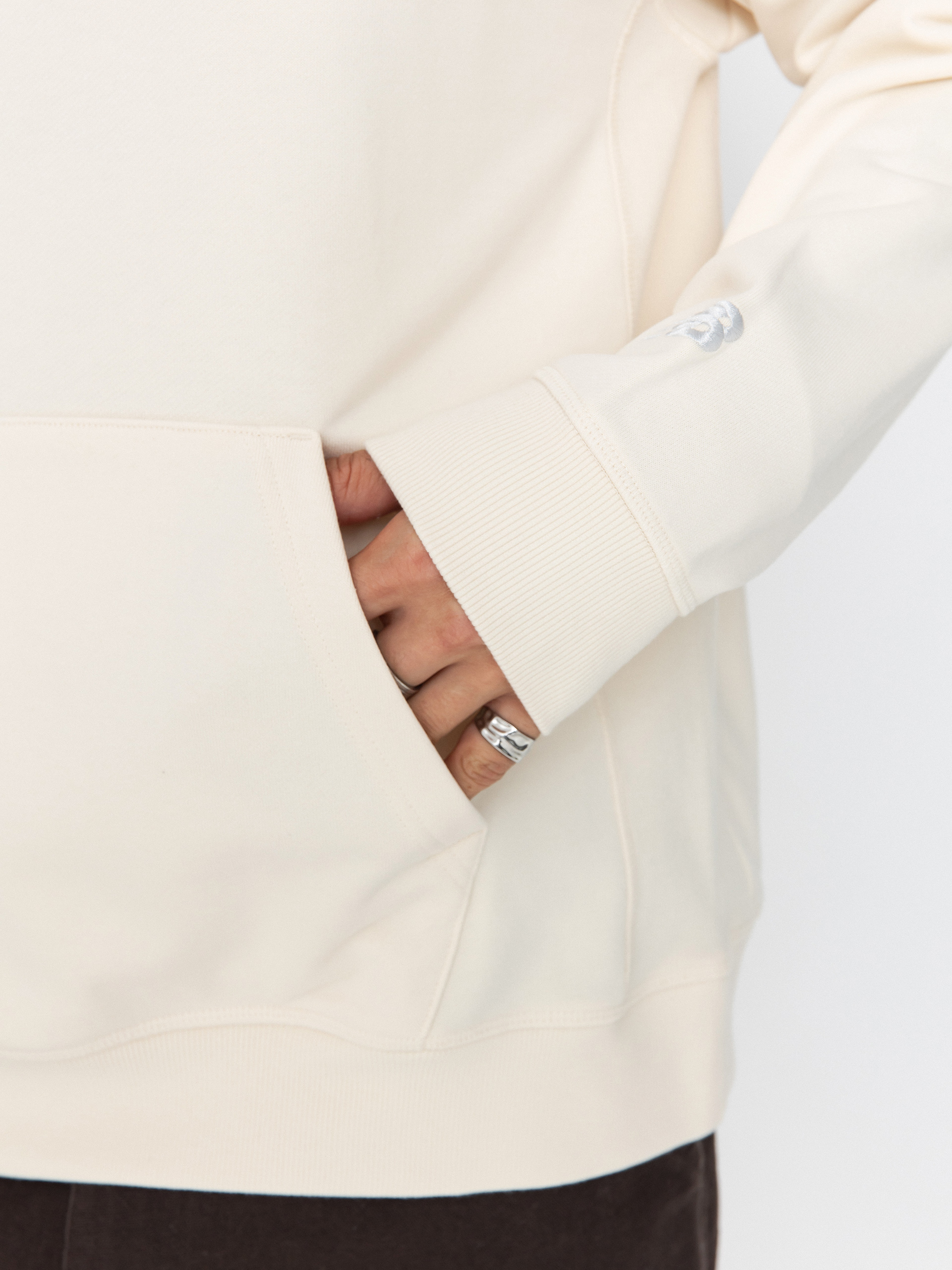 New Balance Athletics Classics HD Kapucnis pulóver (white)