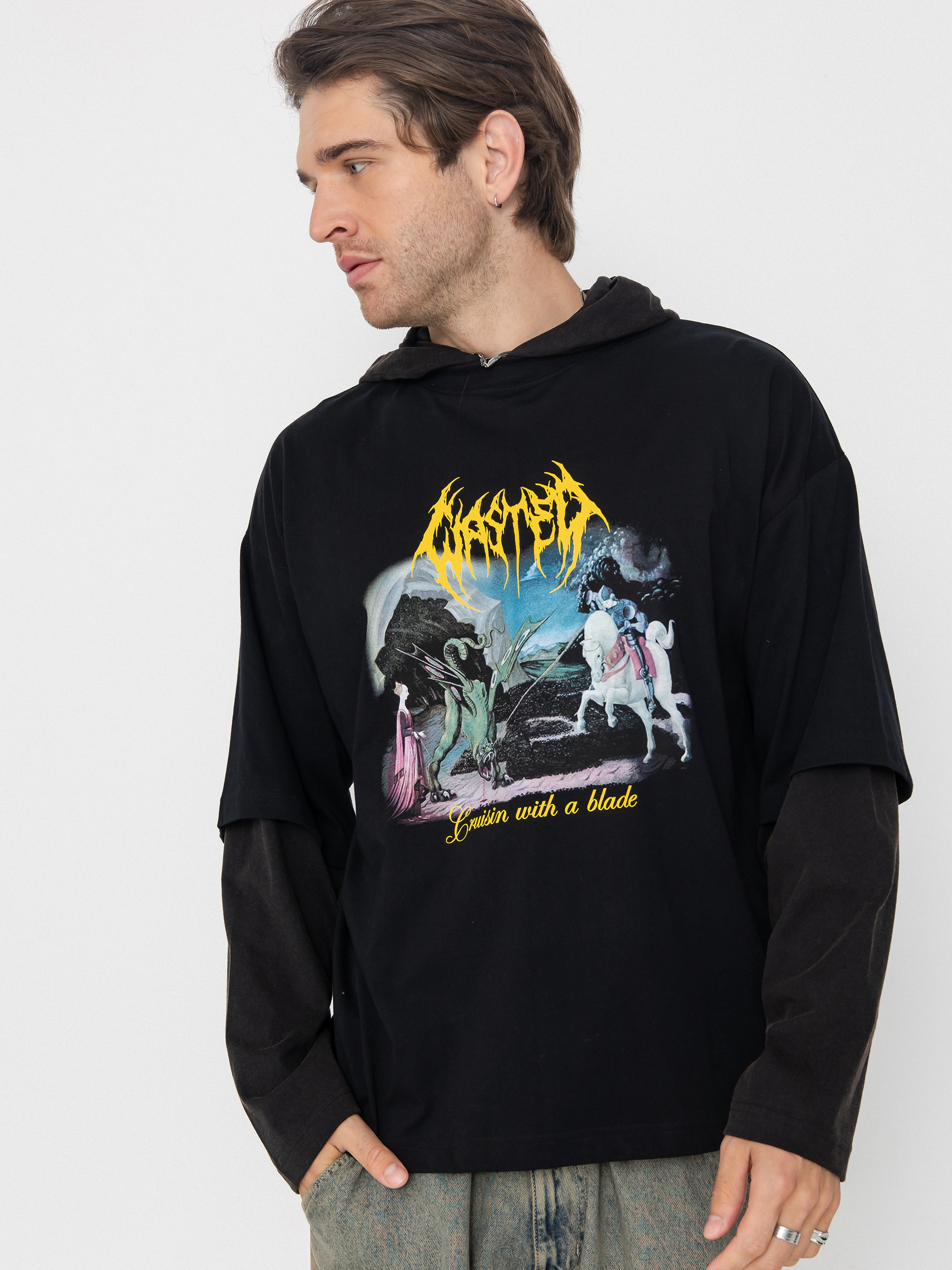 Wasted Paris Tale Age HD Kapucnis pulóver