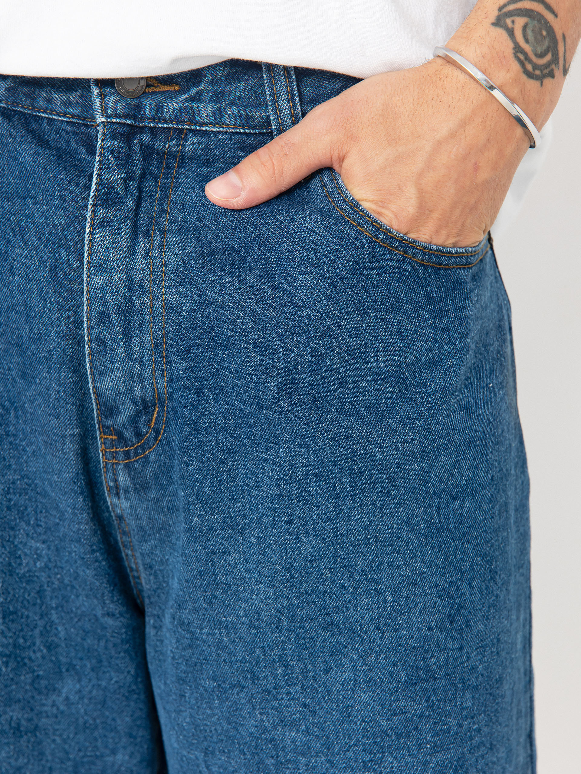 Wasted Paris Prey Casper Rövidnadrág (washed blue)