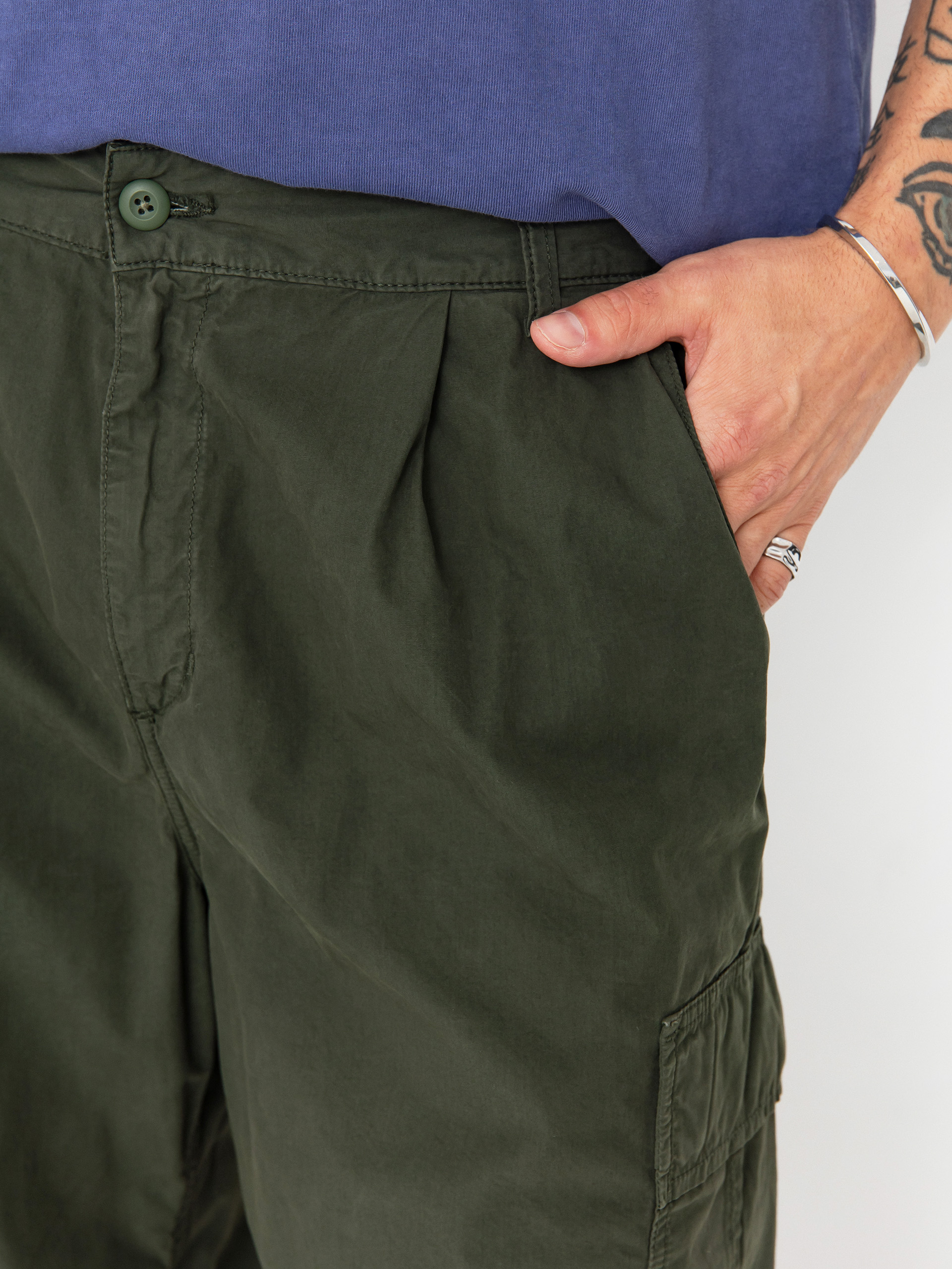 Carhartt WIP Cole Cargo Kisnadrág (opuntia/garment dyed)