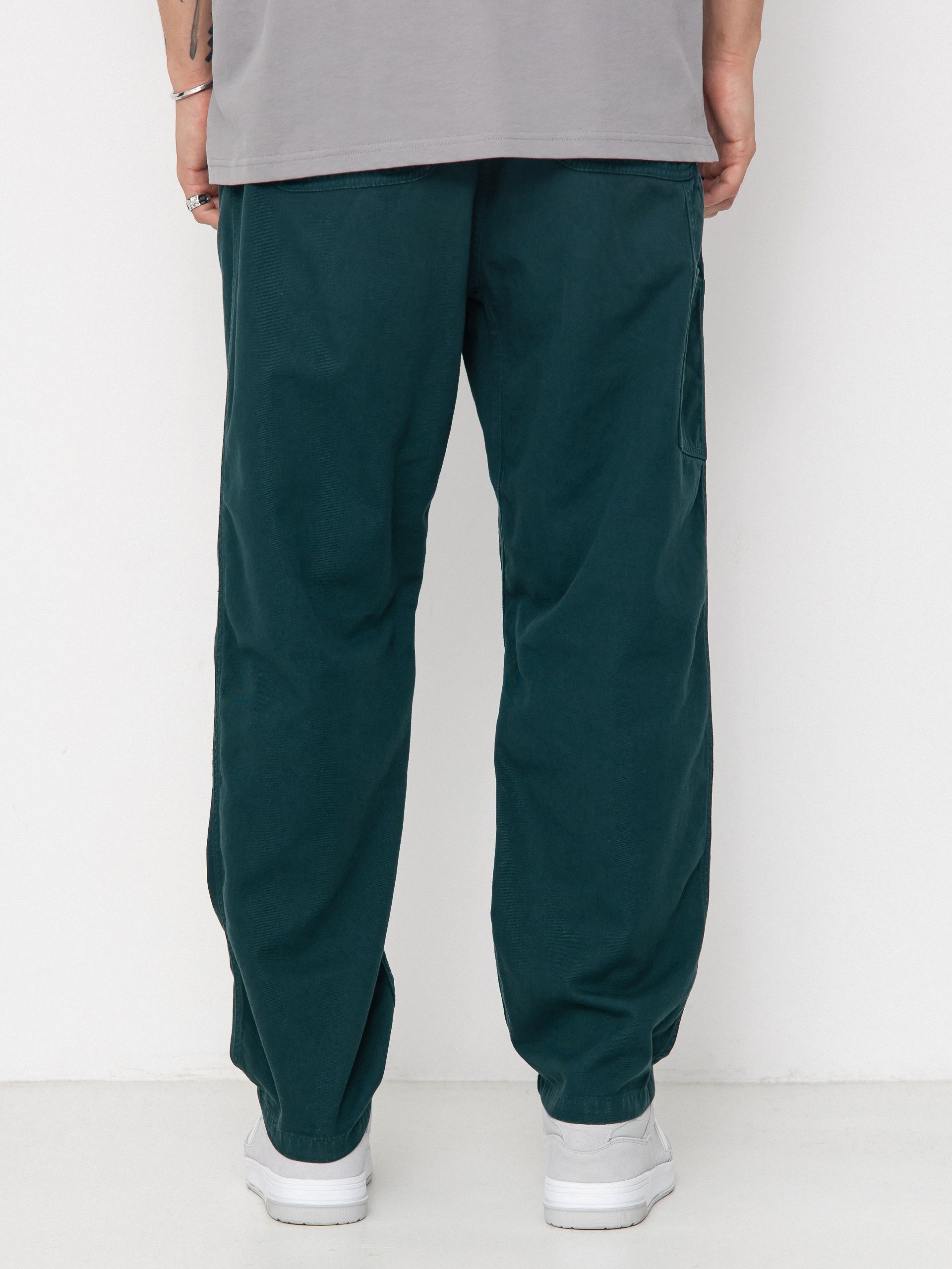 Carhartt WIP Flint Kisnadrág (dark fir/garment dyed)