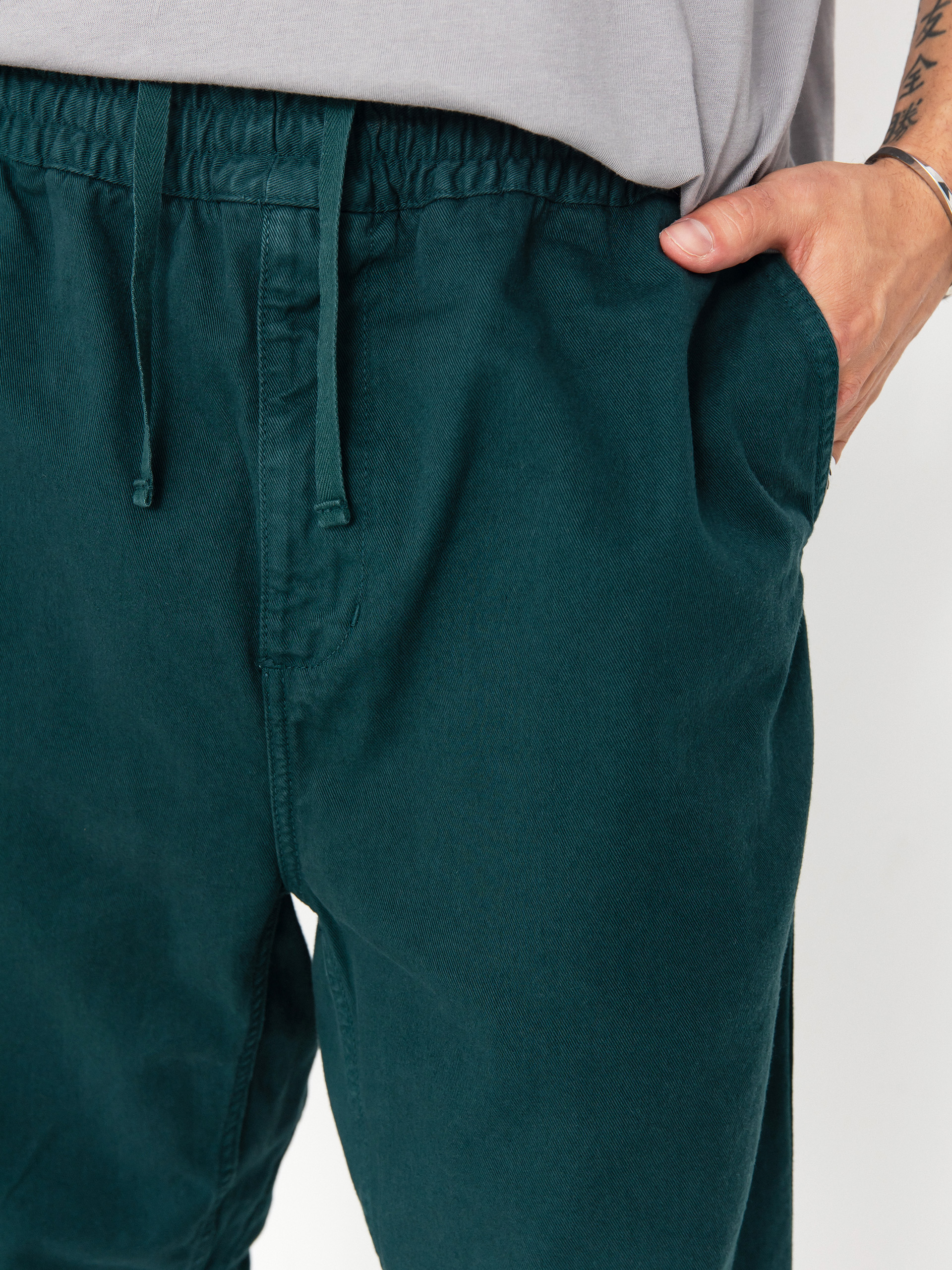 Carhartt WIP Flint Kisnadrág (dark fir/garment dyed)