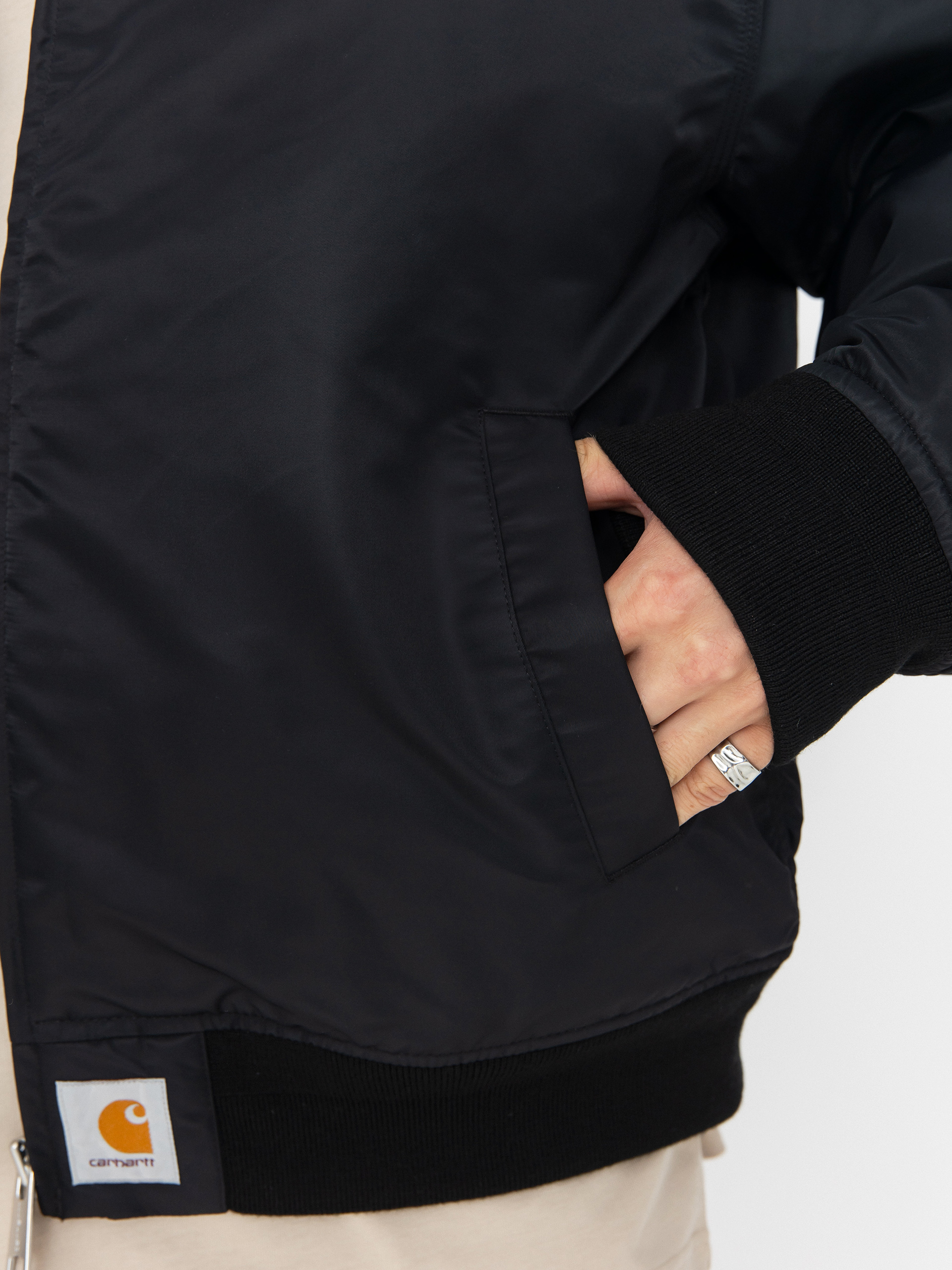 Dzseki Carhartt WIP Santa Fe Alumni (black/scarlet)