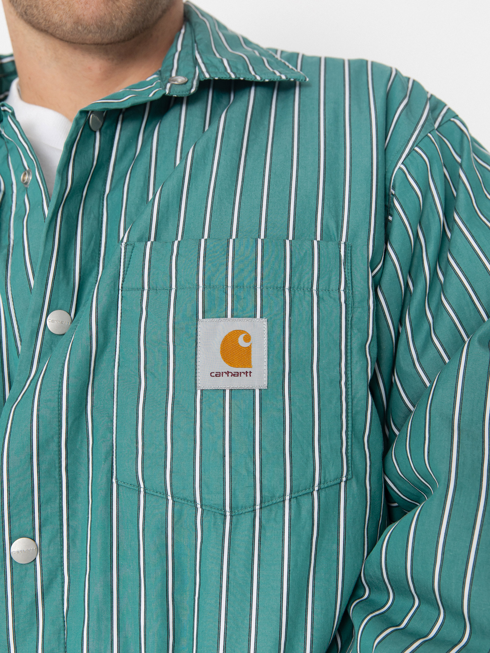 Dzseki Carhartt WIP Grimsby (grimsby stripe/saguaro)
