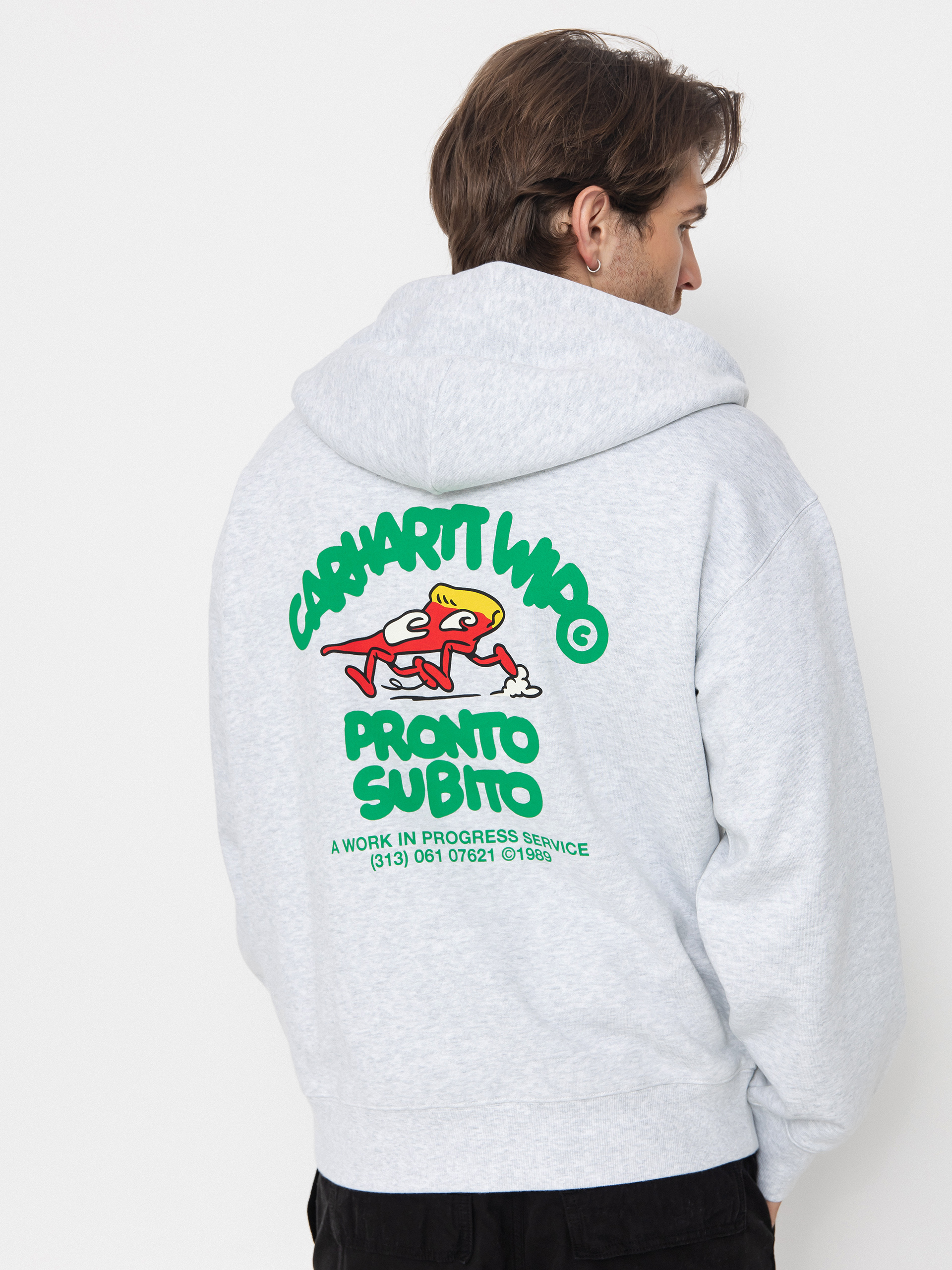 Carhartt WIP Pronto ZHD Kapucnis pulóver (ash heather)