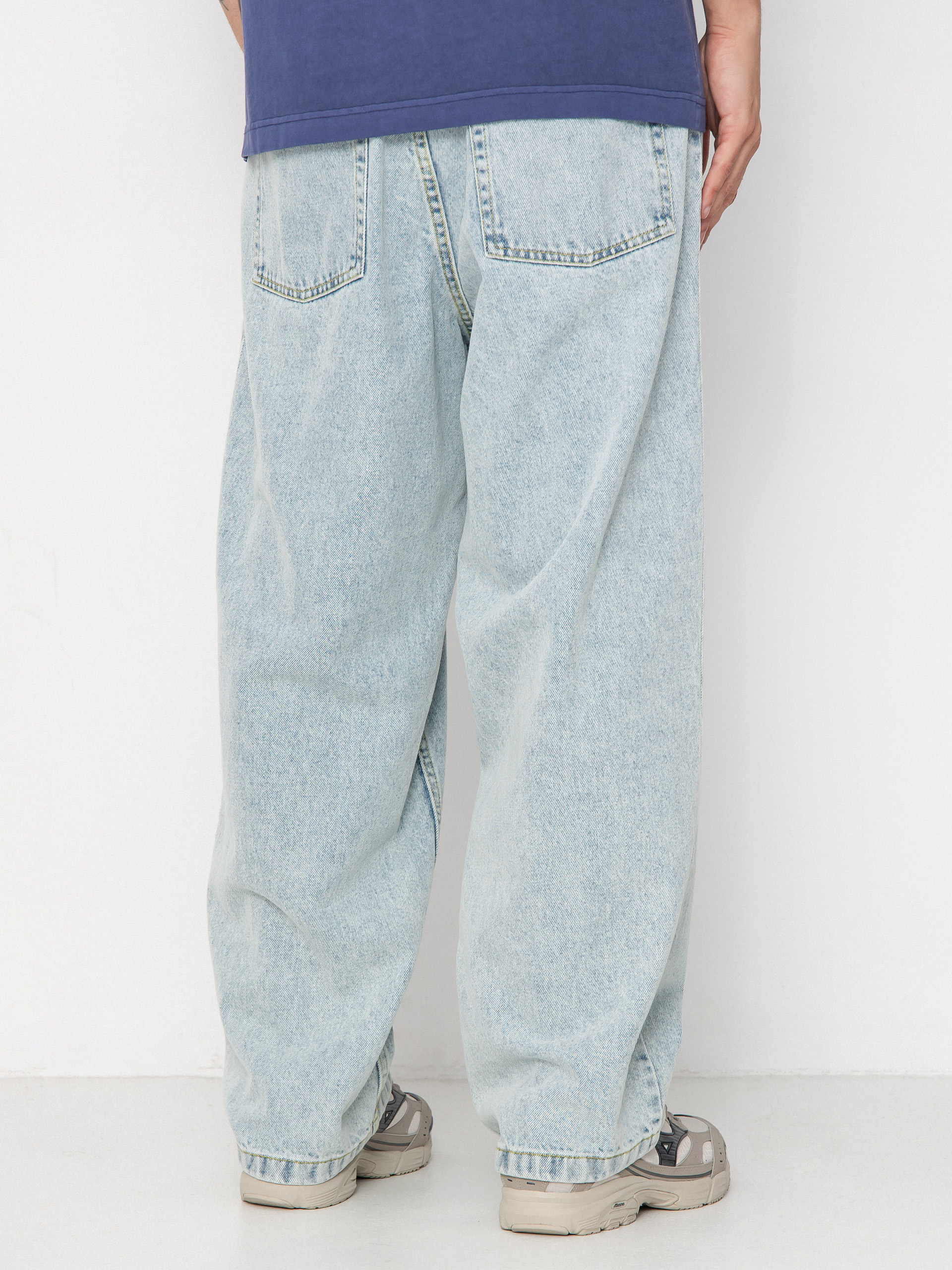 Polar Skate Big Boy OG Logo Kisnadrág (light blue)