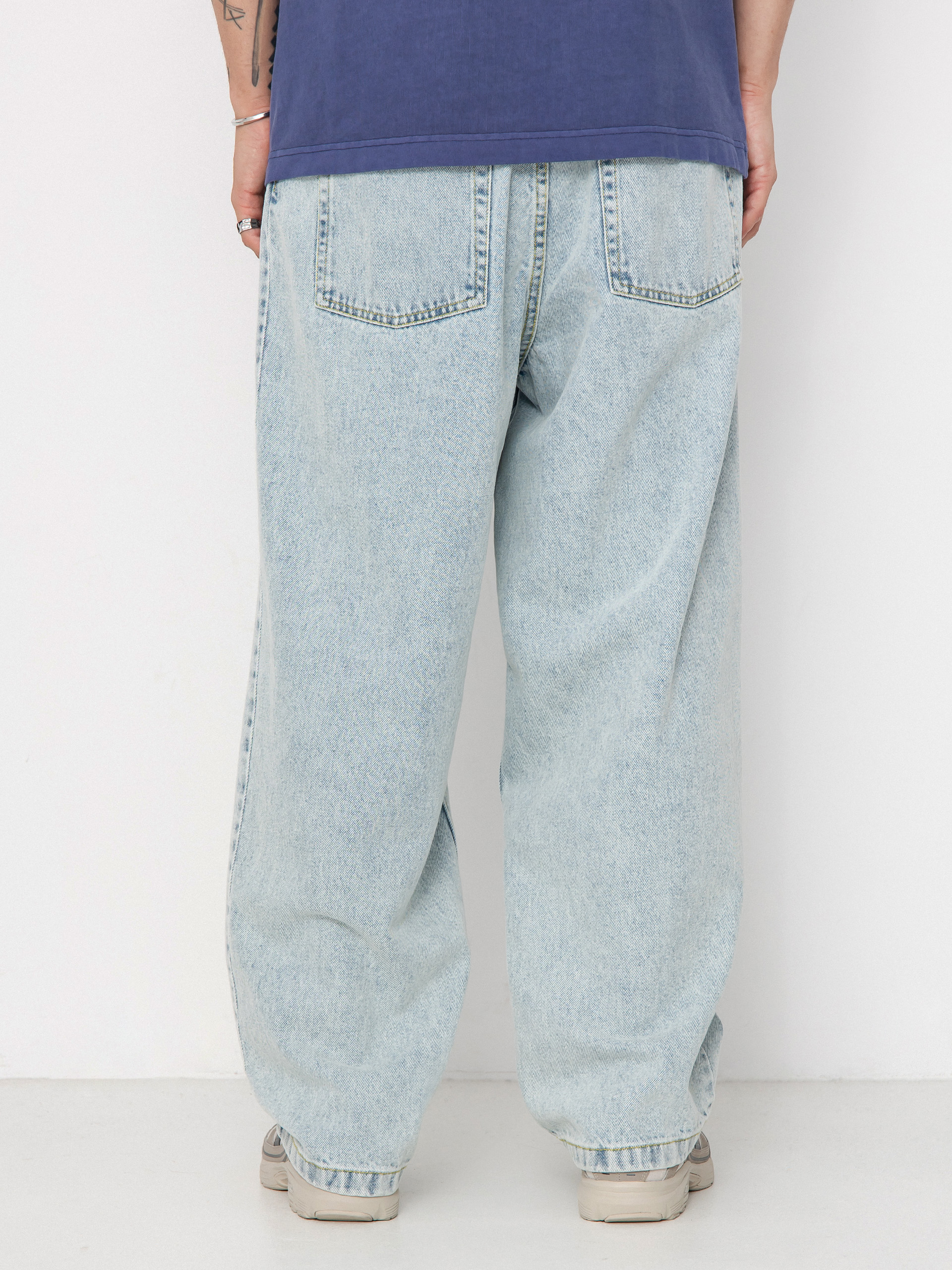 Polar Skate Big Boy OG Logo Kisnadrág (light blue)