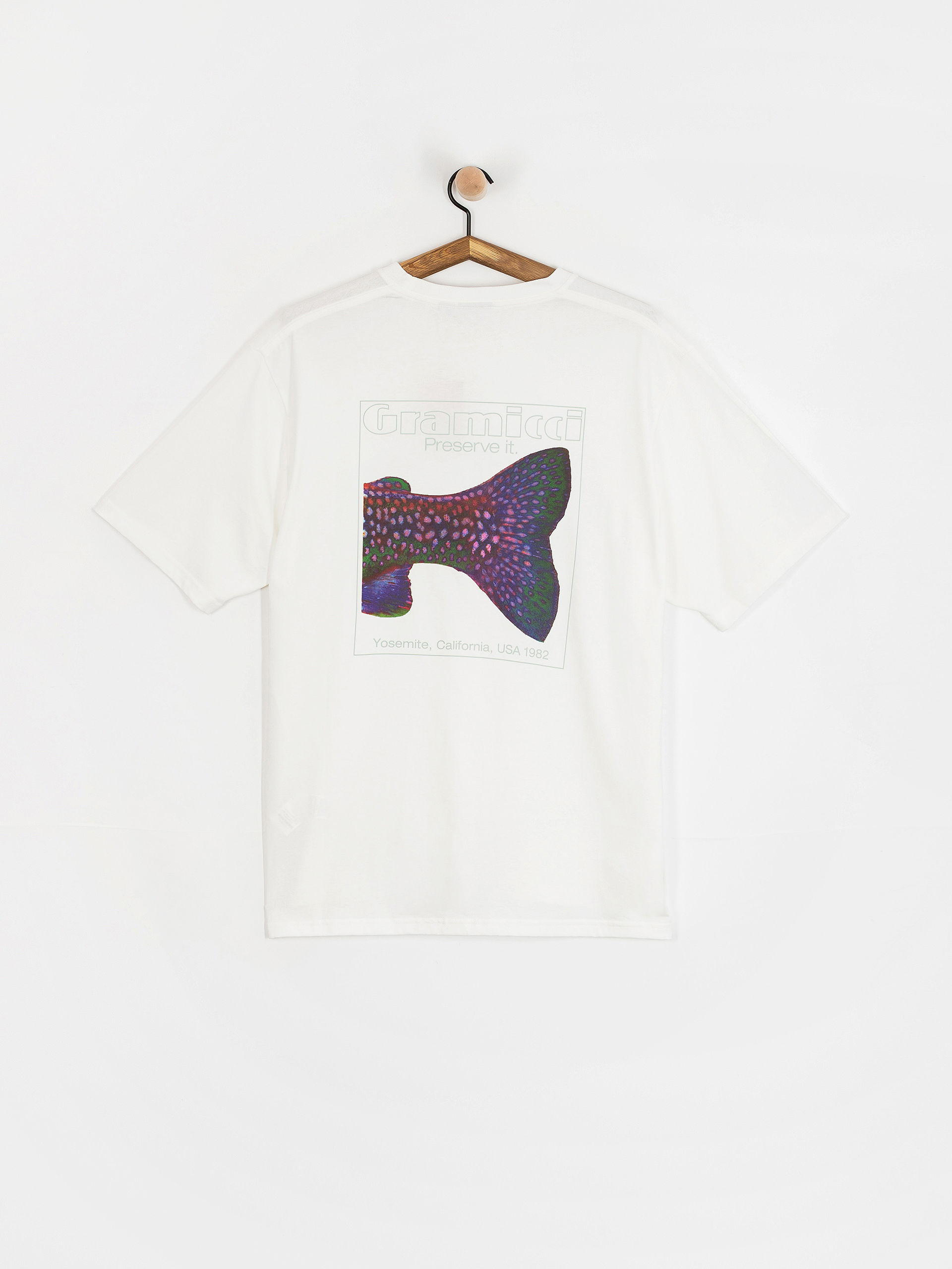 Póló Gramicci Trouttail (white)