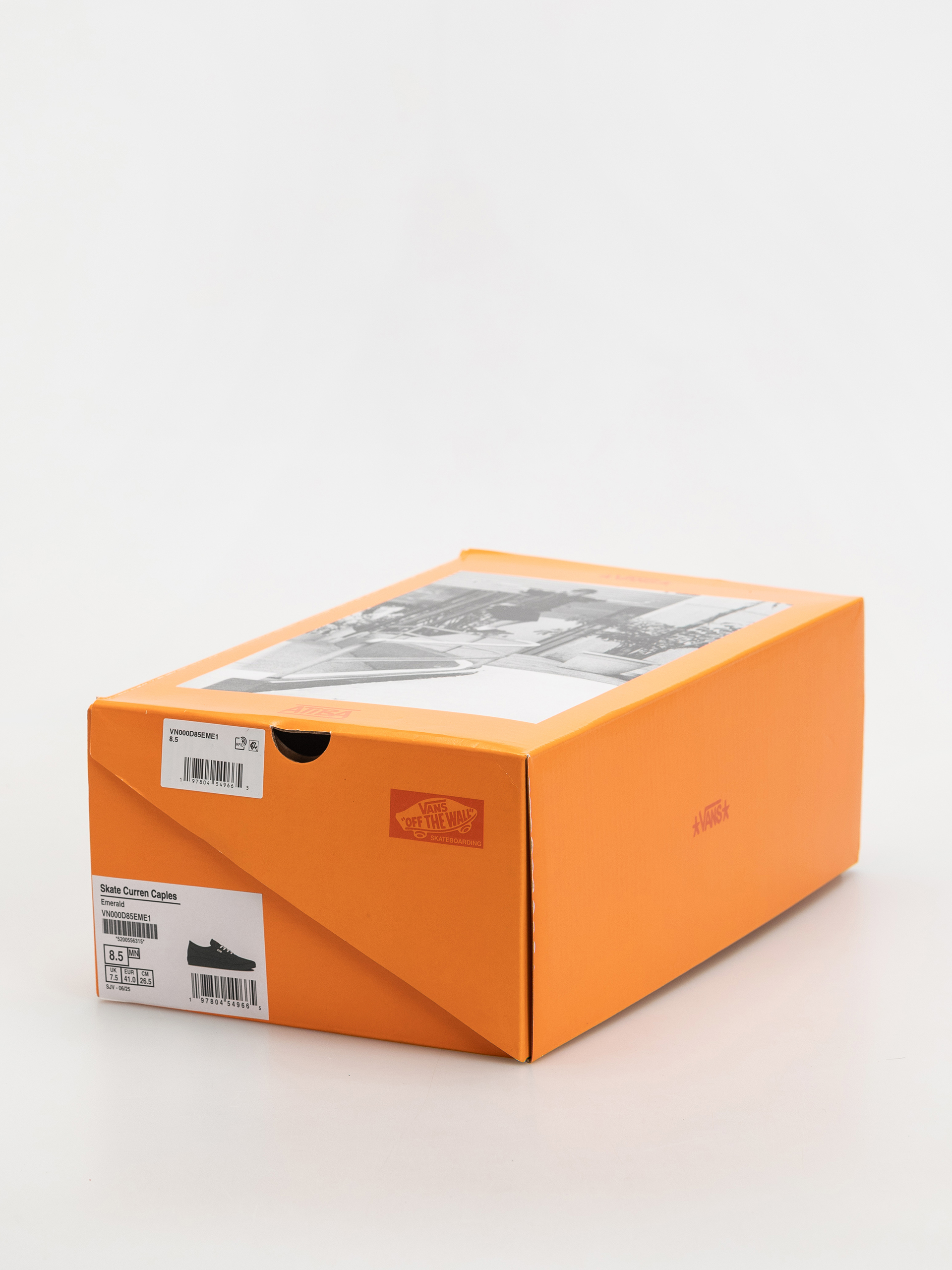 Vans Skate Curren Caples Cipők (emerald)