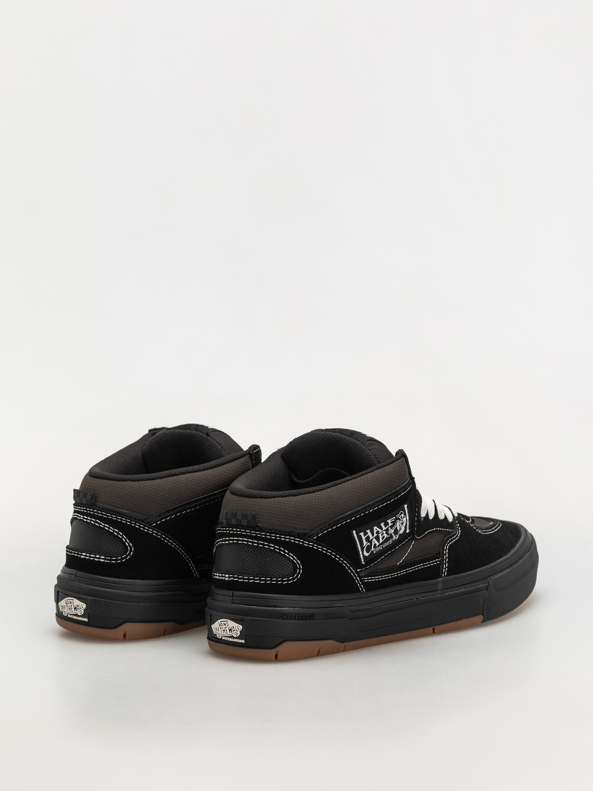 Vans Skate Half Cab Wafflecup Cipők (black/asphalt)