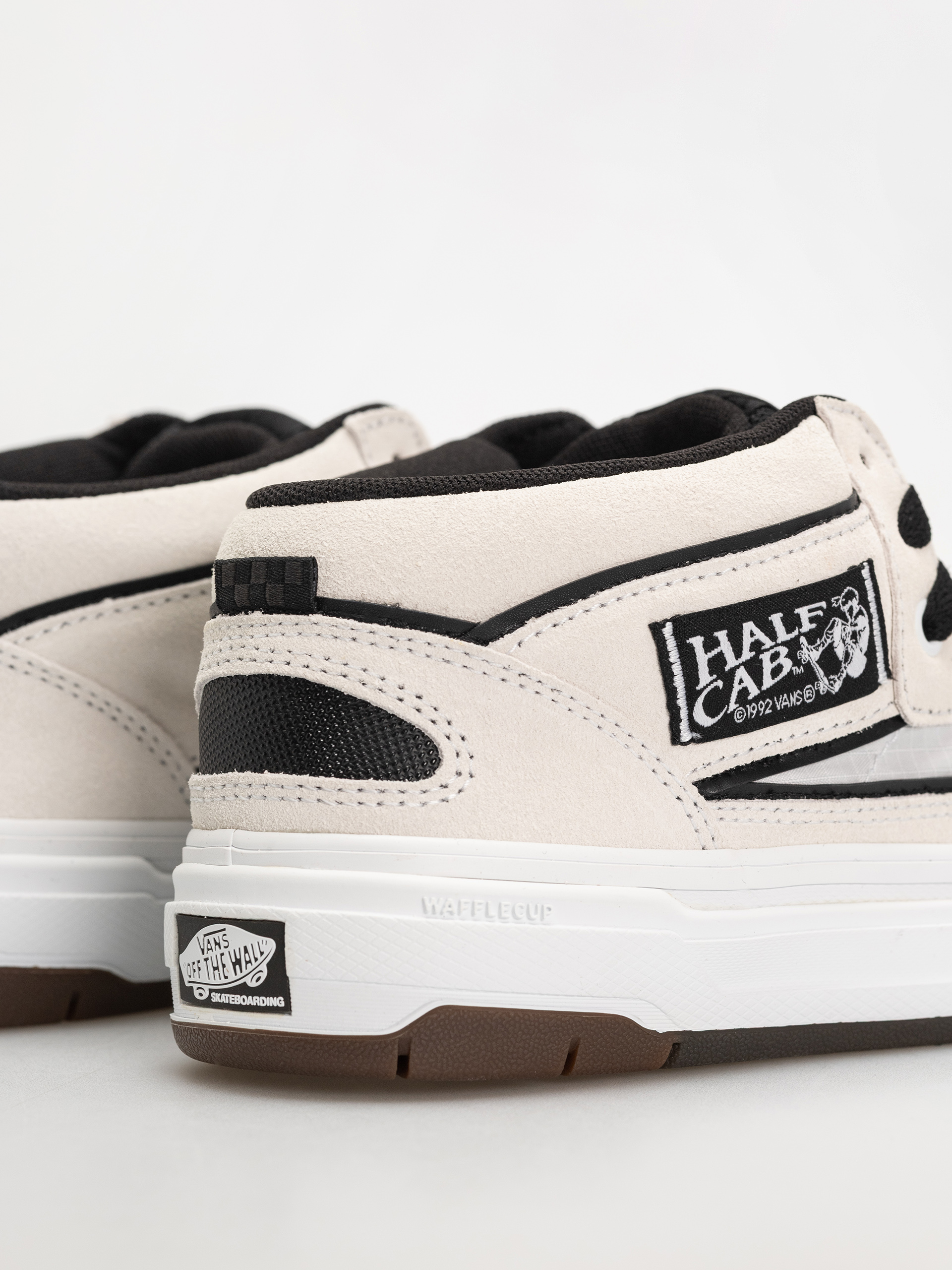 Vans Skate Half Cab Wafflecup Cipők (white/black)
