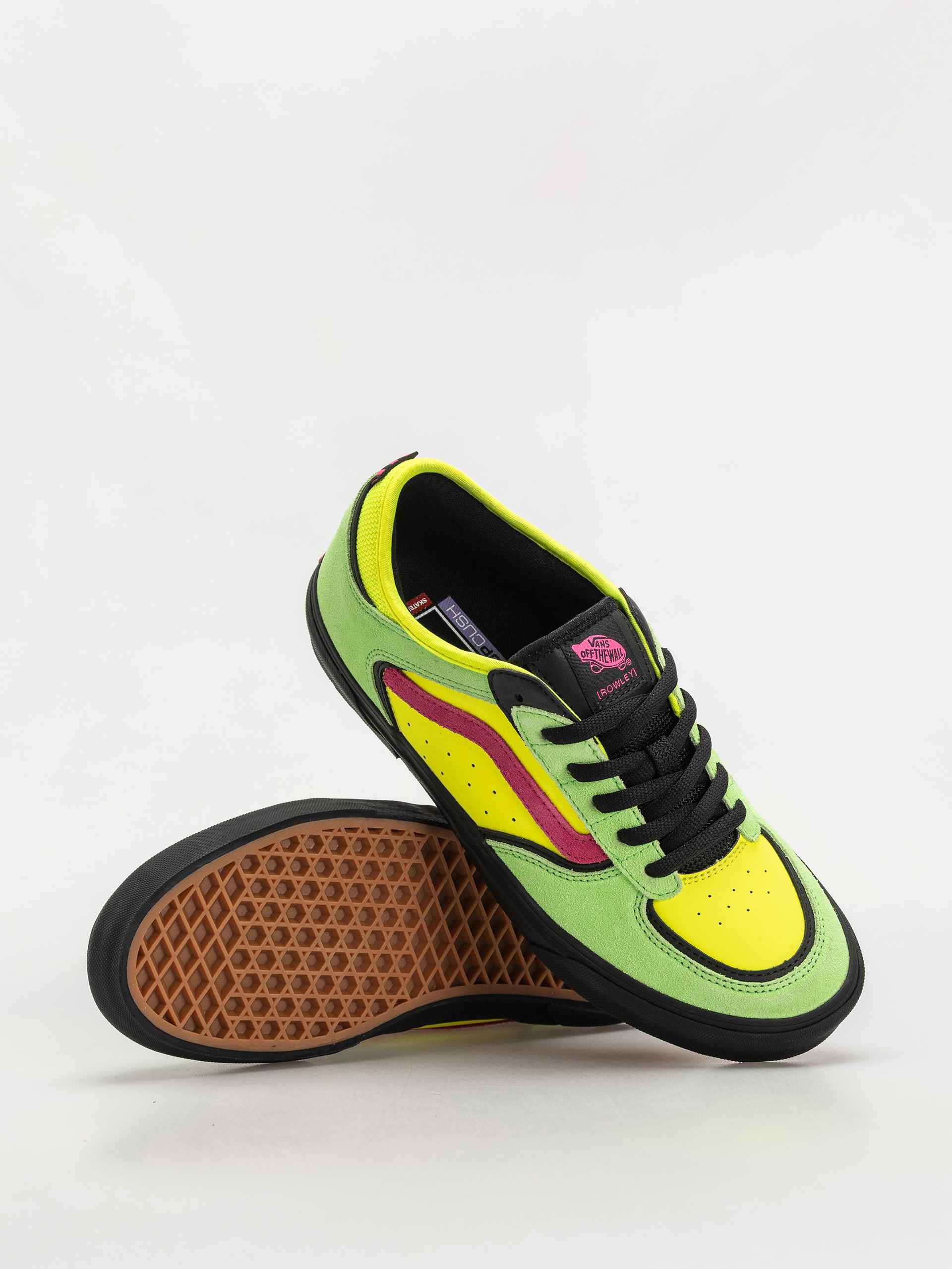 Vans Skate Rowley Cipők (neon pink/green)