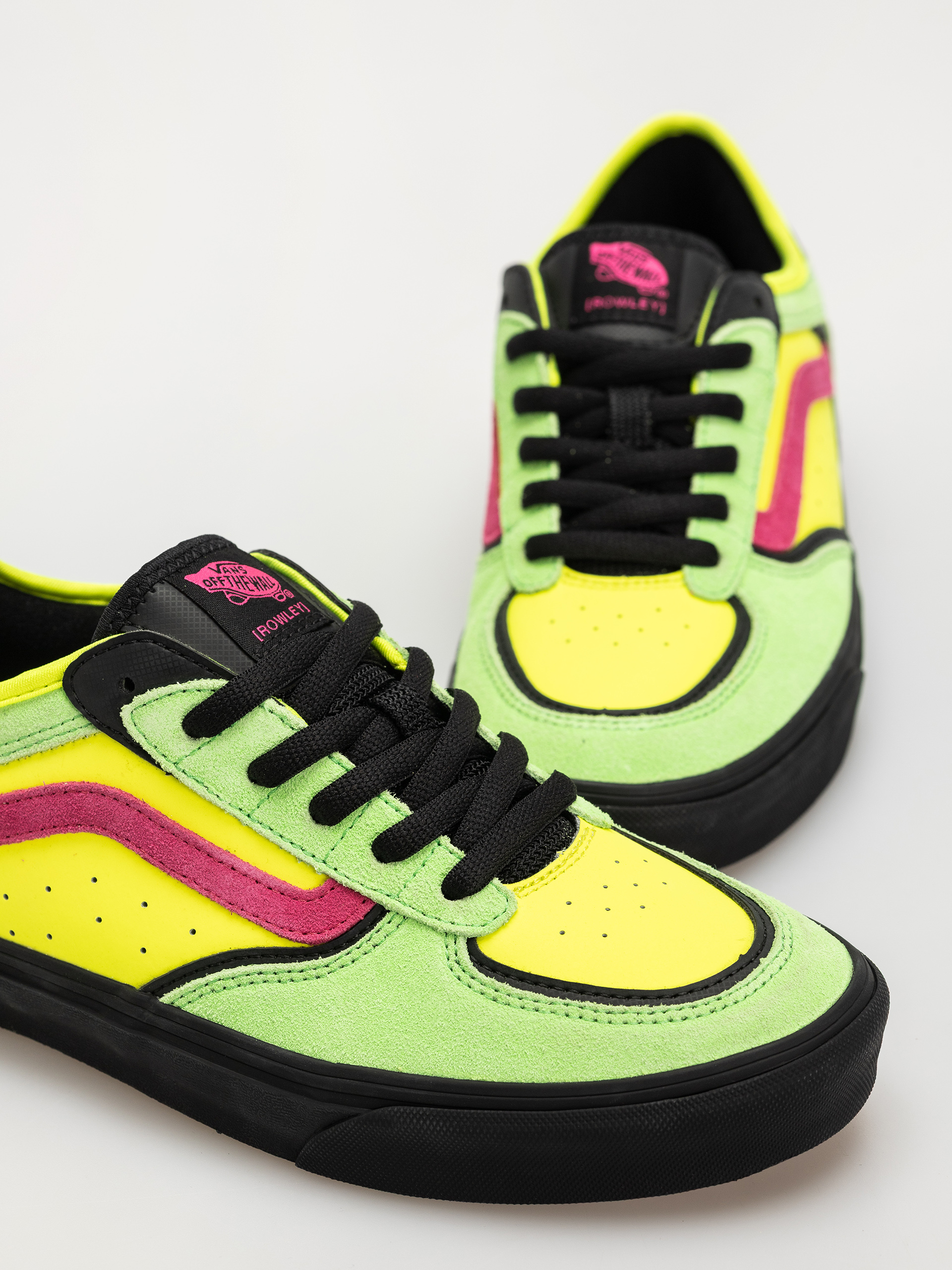 Vans Skate Rowley Cipők (neon pink/green)