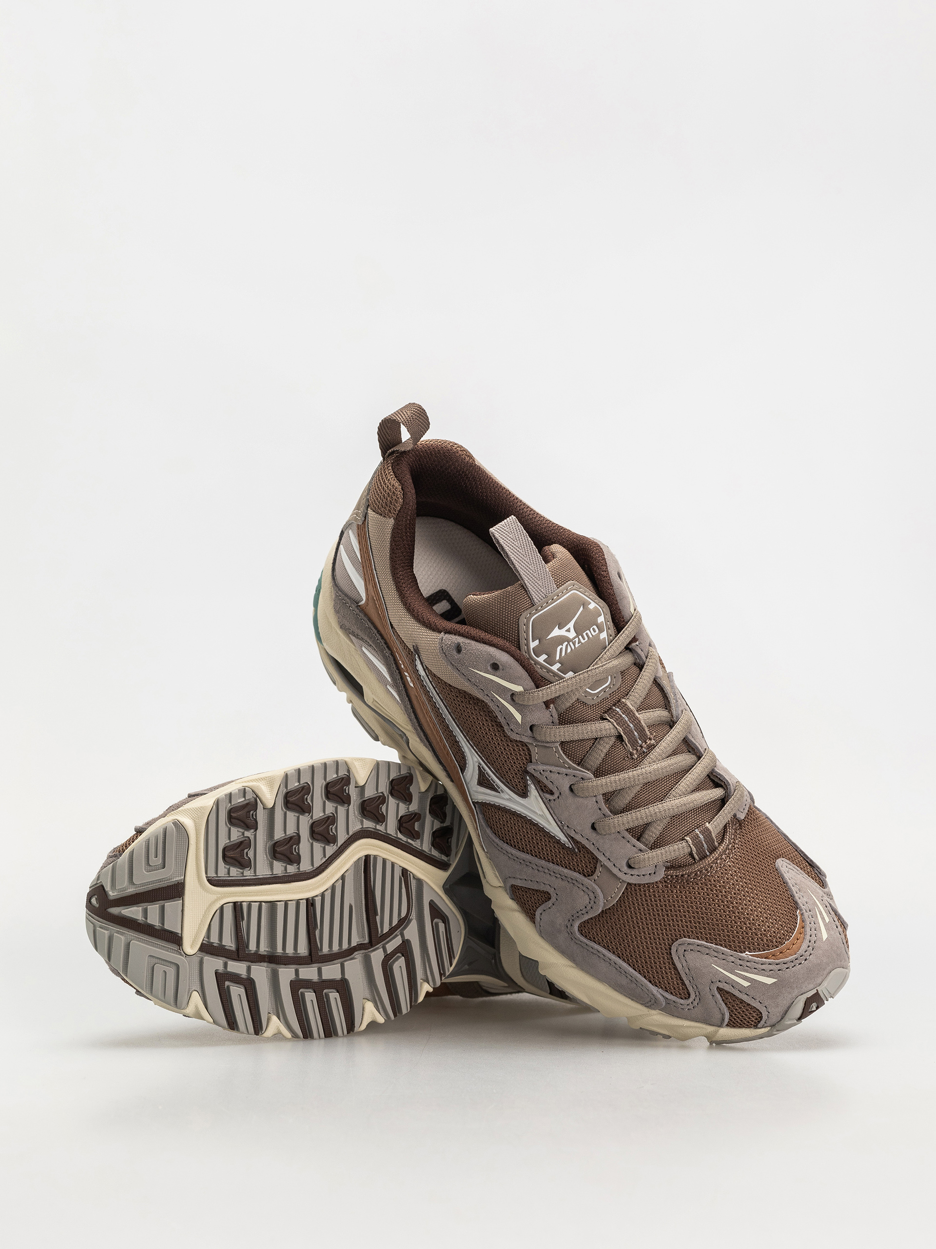 Cipők Mizuno Wave Rider 10 (fossil/white/thrush)