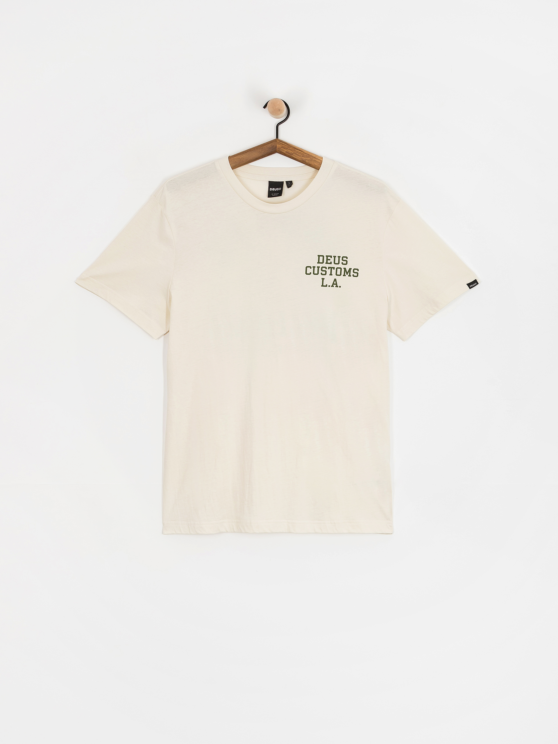 Póló Deus Ex Machina Quickbeak (vintage white)