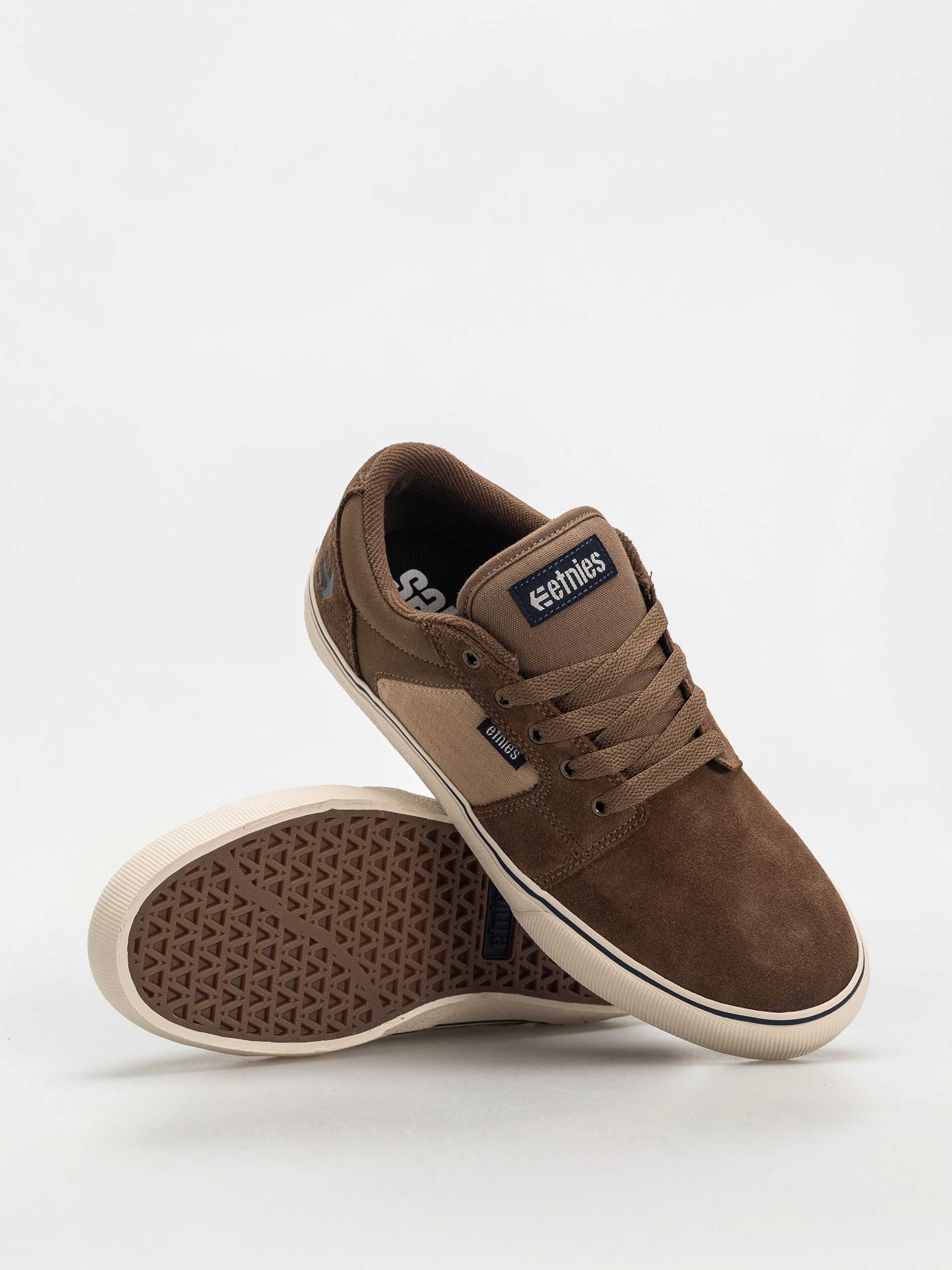 Etnies Barge Ls Cipők (brown/tan/blue)