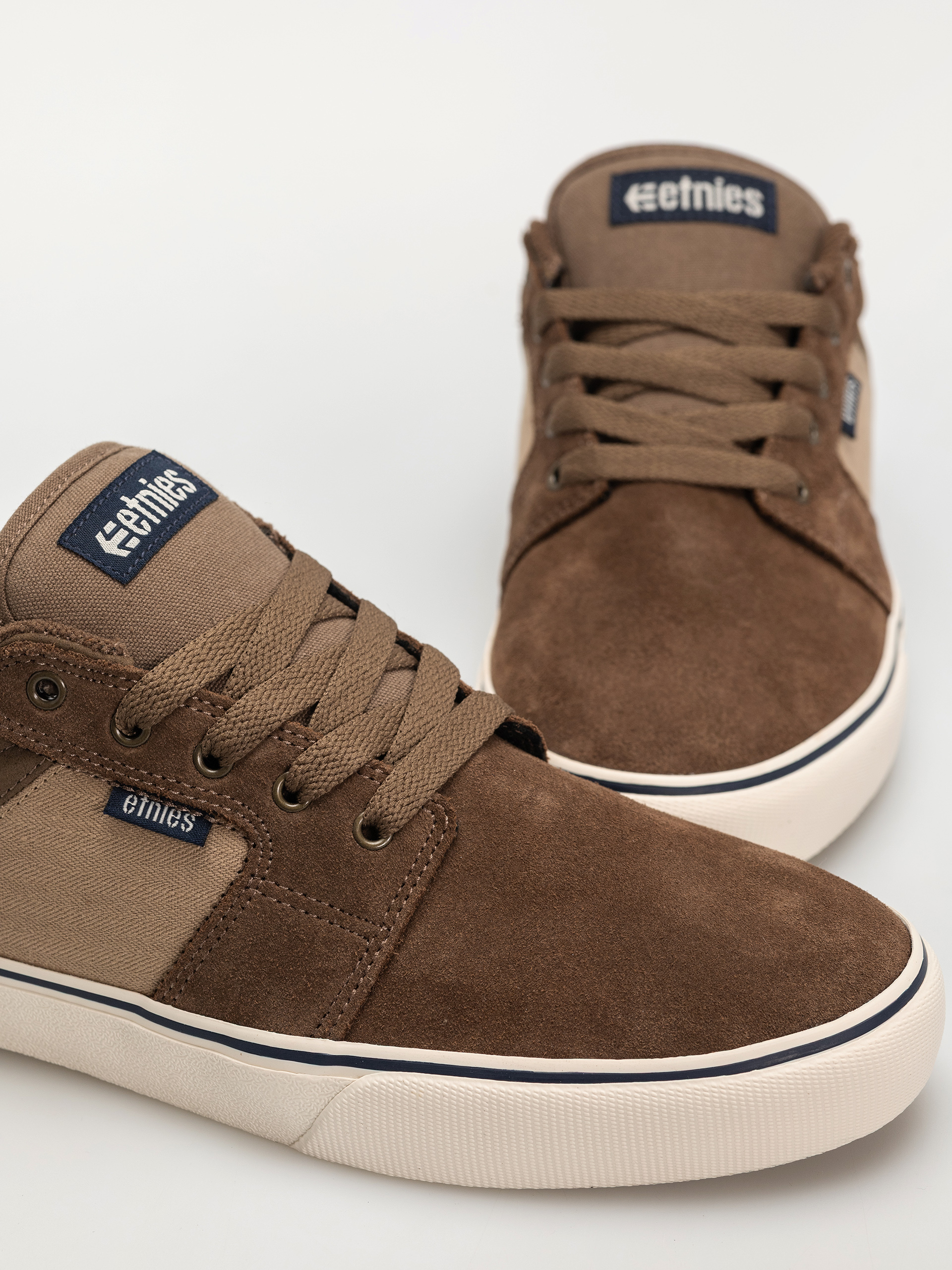 Etnies Barge Ls Cipők (brown/tan/blue)