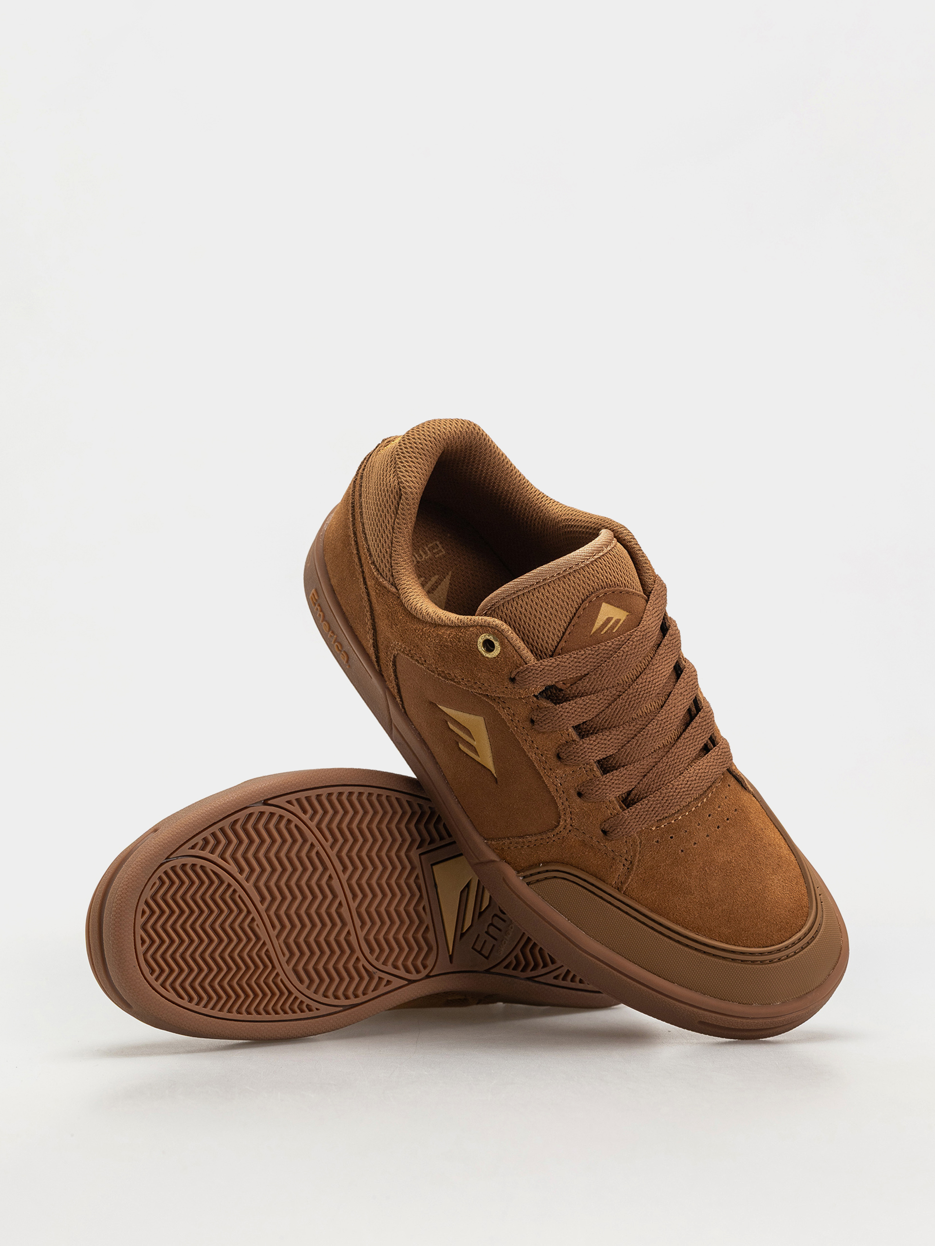 Emerica Heritic Cipők (brown/gum)