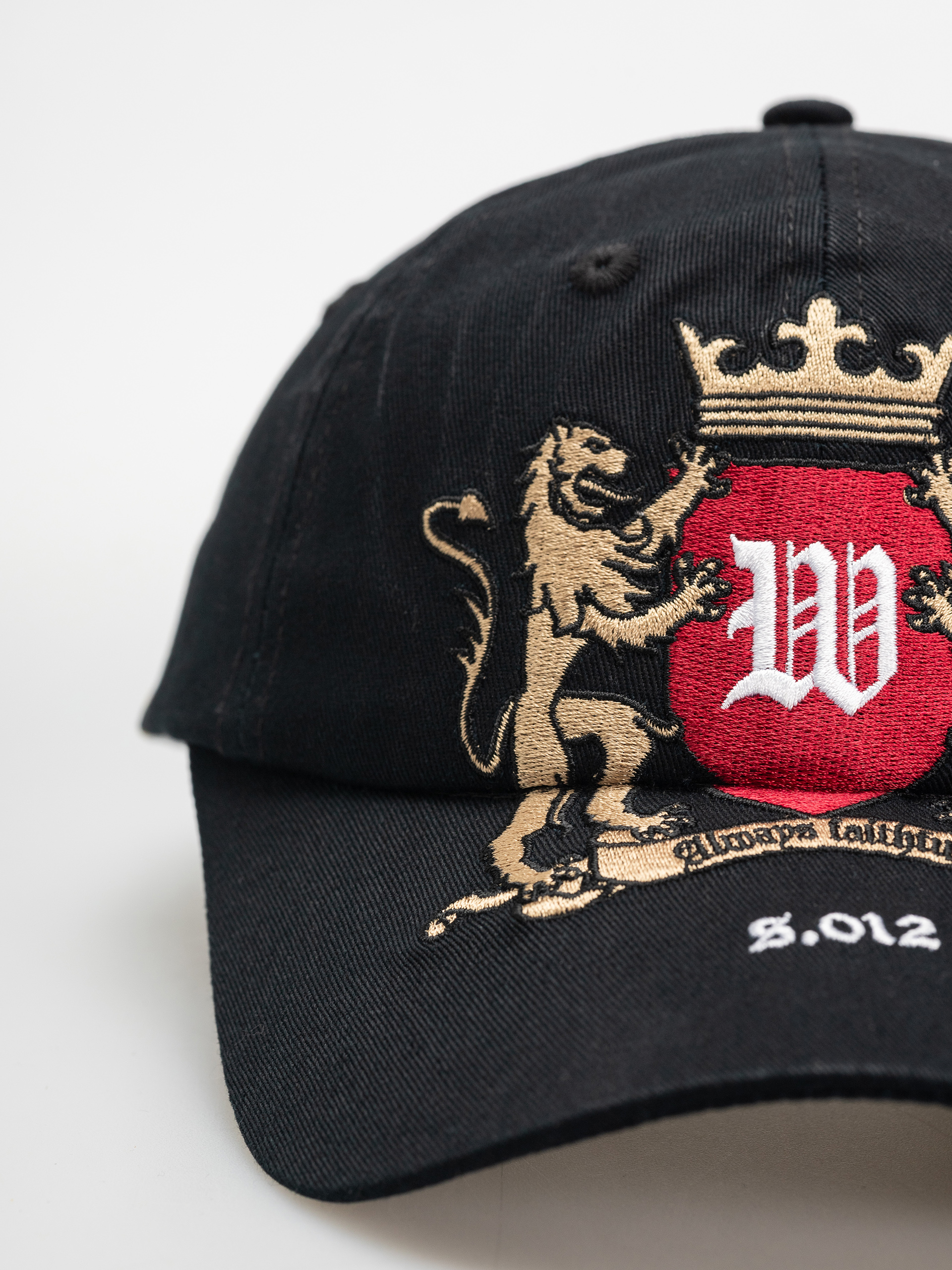 Wasted Paris Crest Baseball sapka (black)