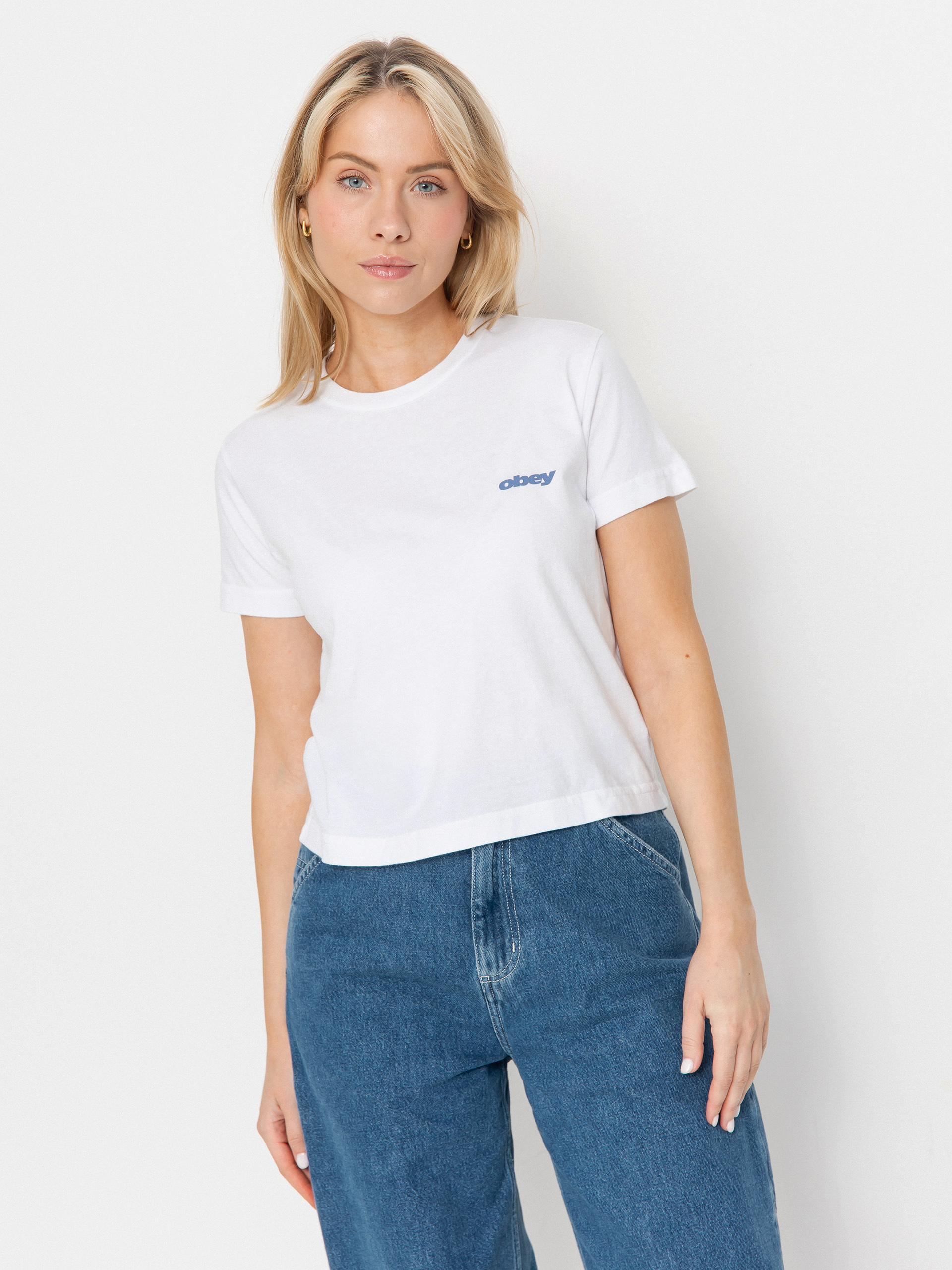 OBEY Obey Speed Wmn Póló (white)