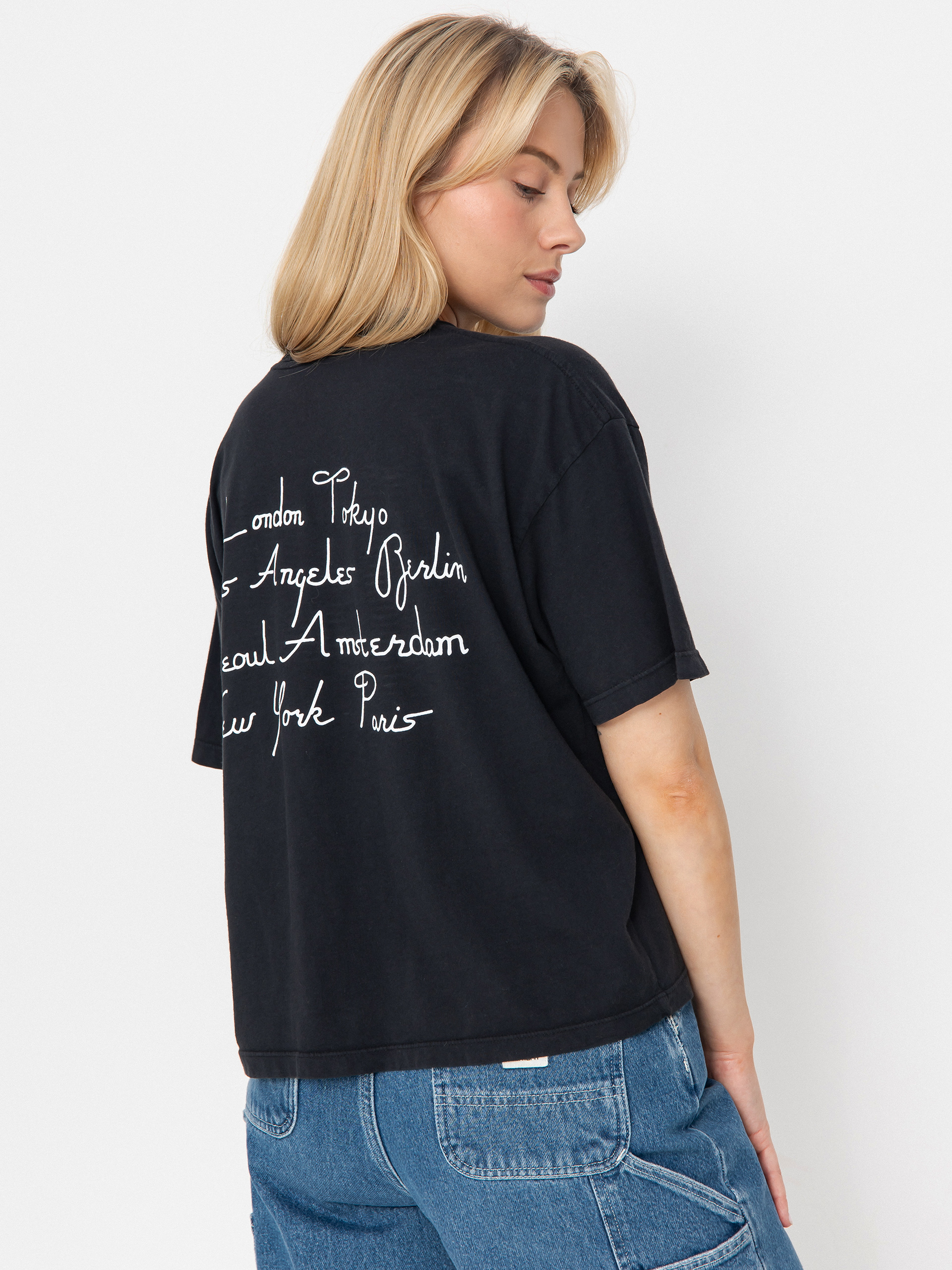 OBEY Obey Scripty Cities Wmn Pu00f3lu00f3 (digital black)