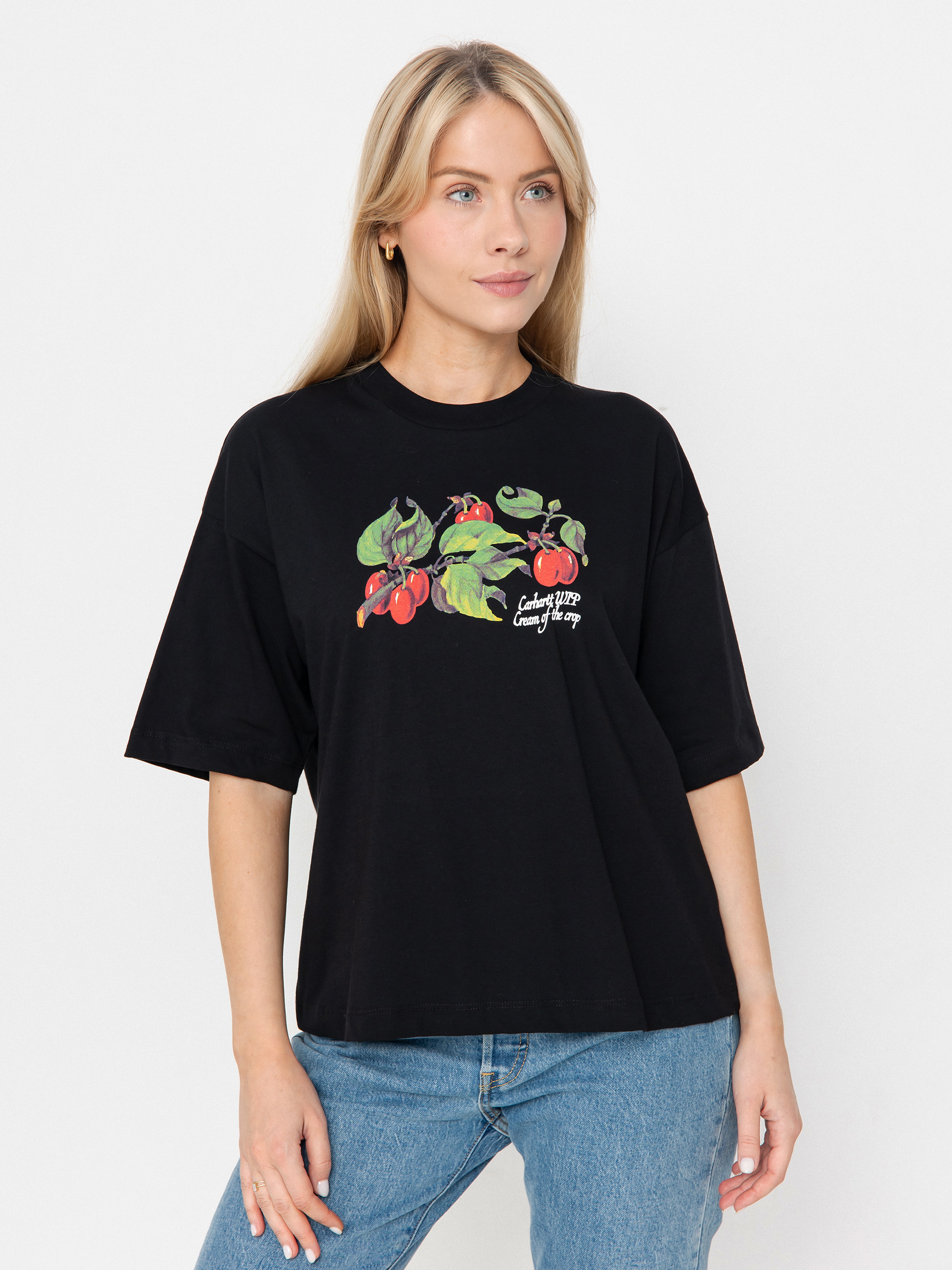 Carhartt WIP Cream Of The Crop Wmn Pu00f3lu00f3 (black)