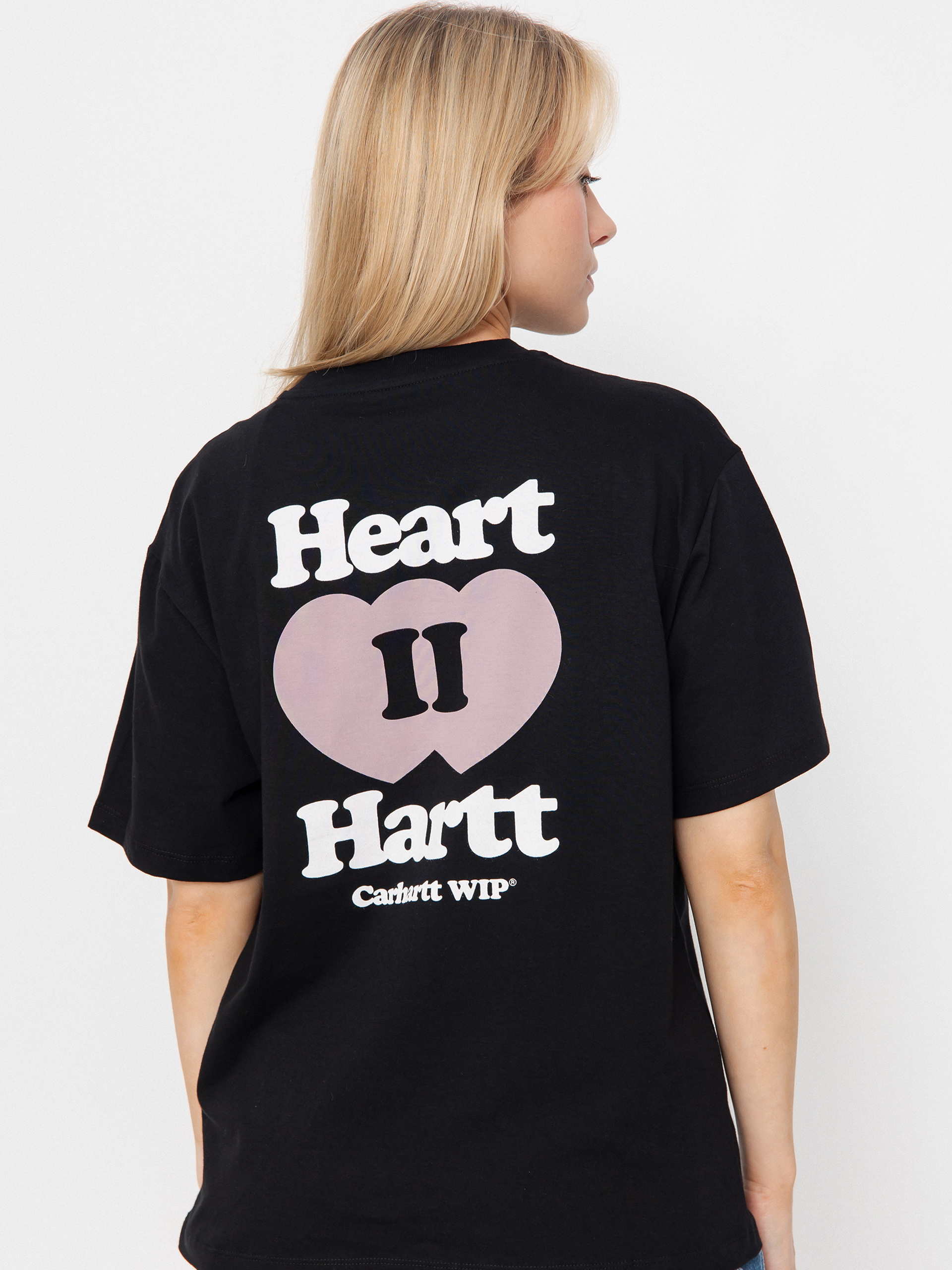 Carhartt WIP Heart II Hartt Wmn Póló (black)