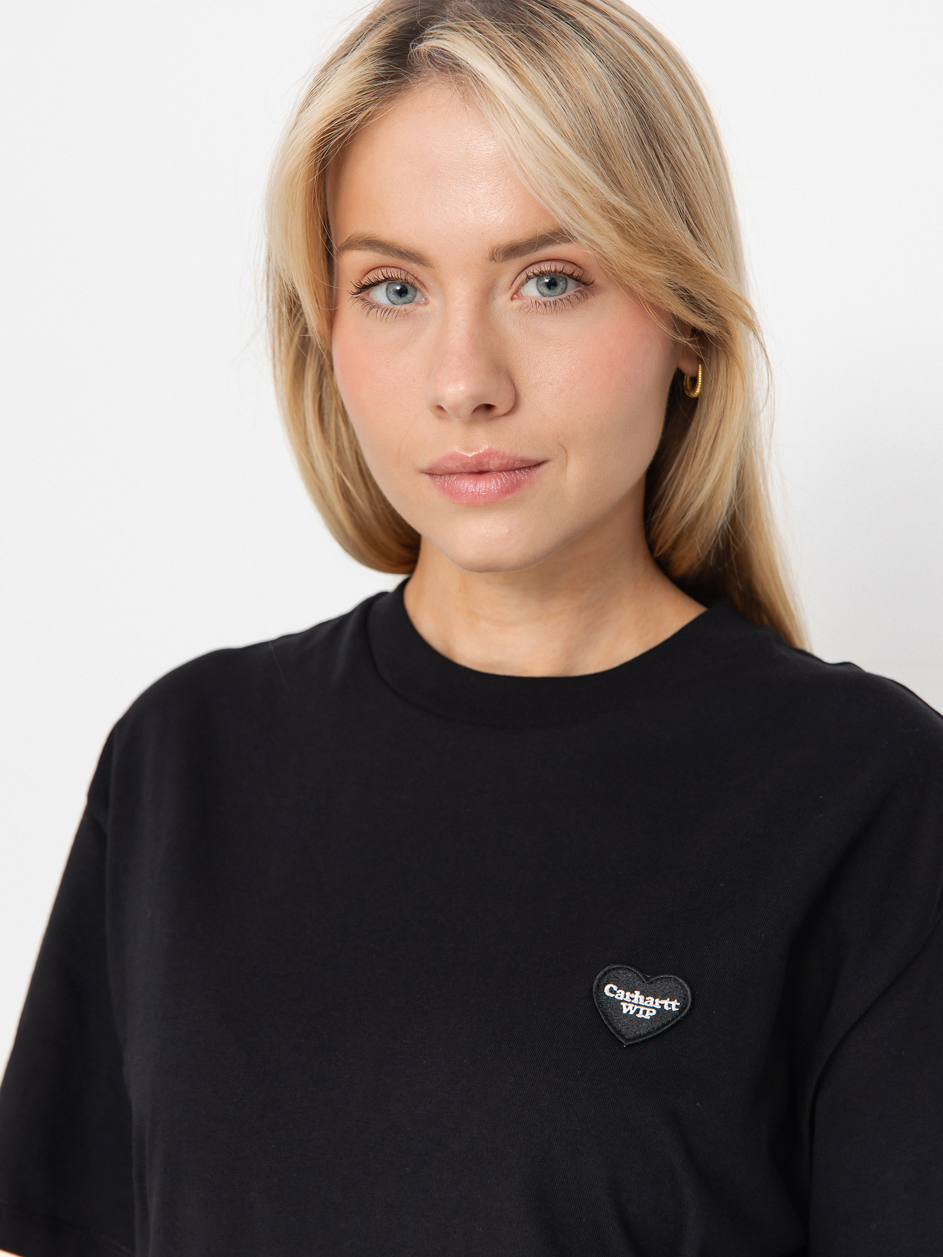 Carhartt WIP Heart II Hartt Wmn Póló (black)
