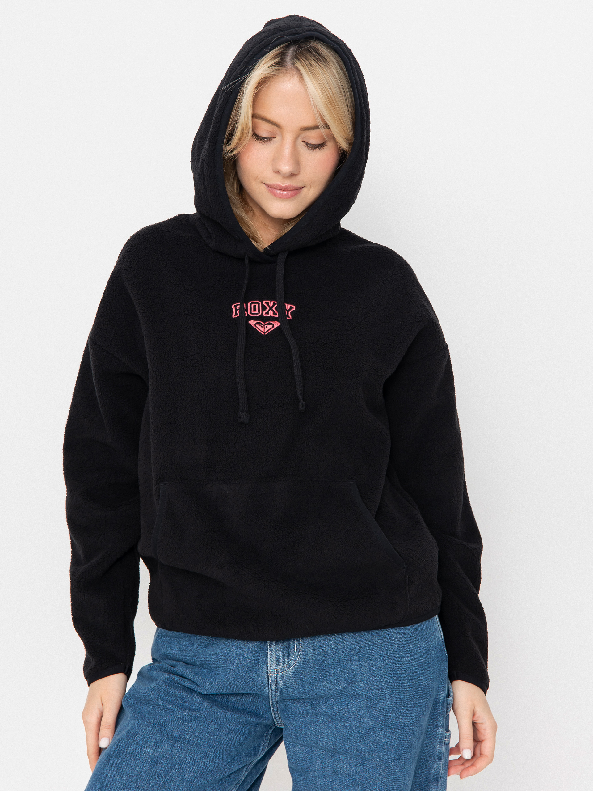 Női Polár pulóver Roxy Cool Calling (anthracite)