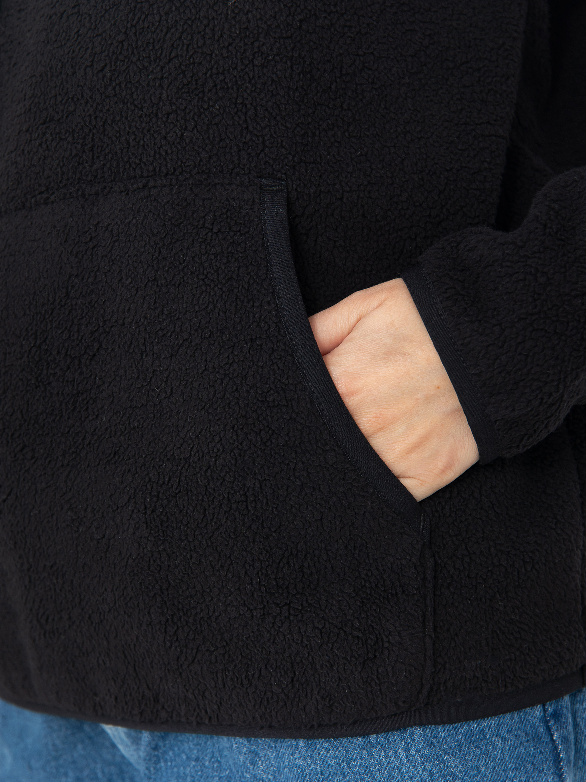 Női Polár pulóver Roxy Cool Calling (anthracite)