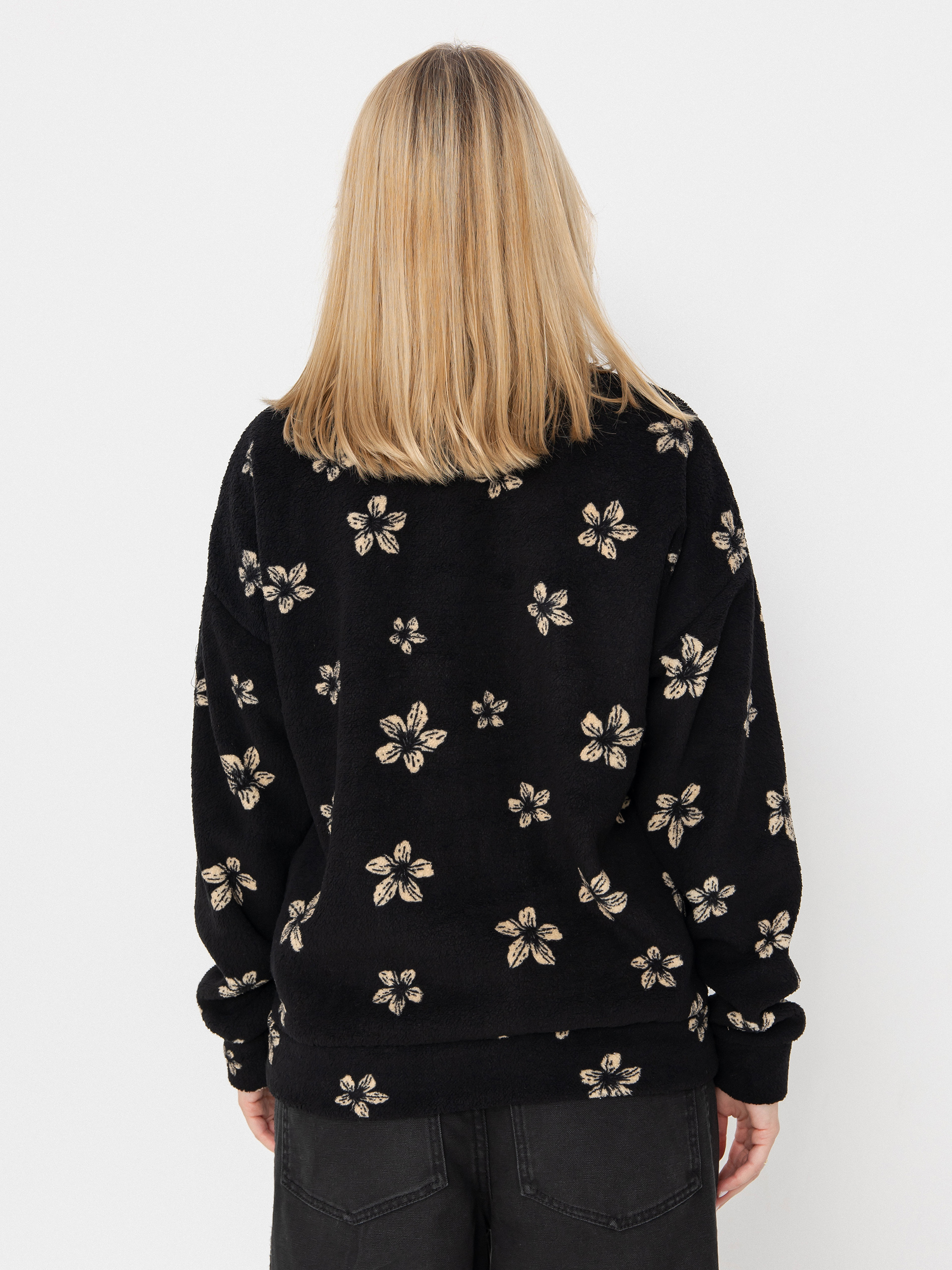 Női Polár pulóver Roxy Vl Live Out Loud (anthracite sol searcher big)