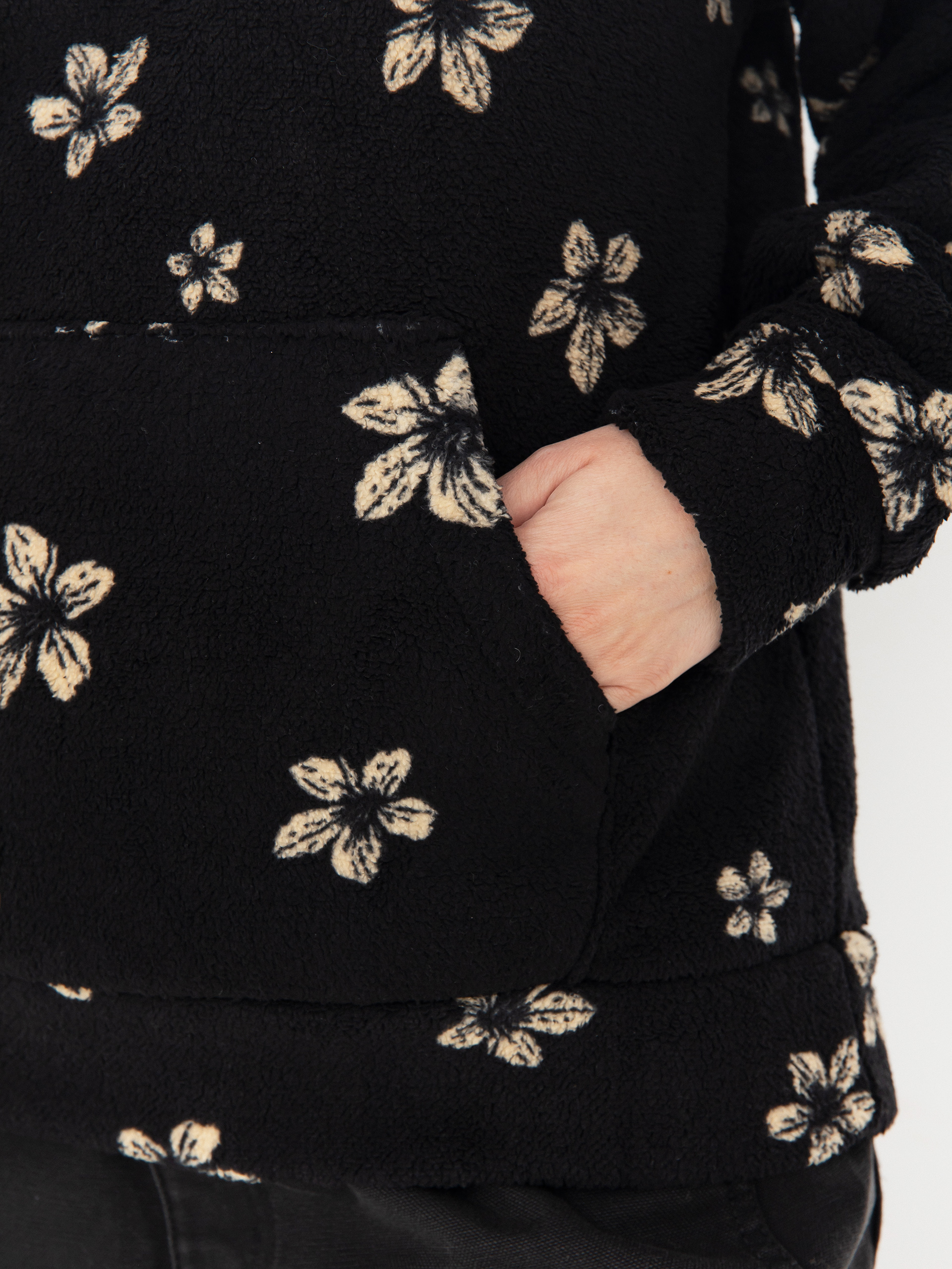 Női Polár pulóver Roxy Vl Live Out Loud (anthracite sol searcher big)