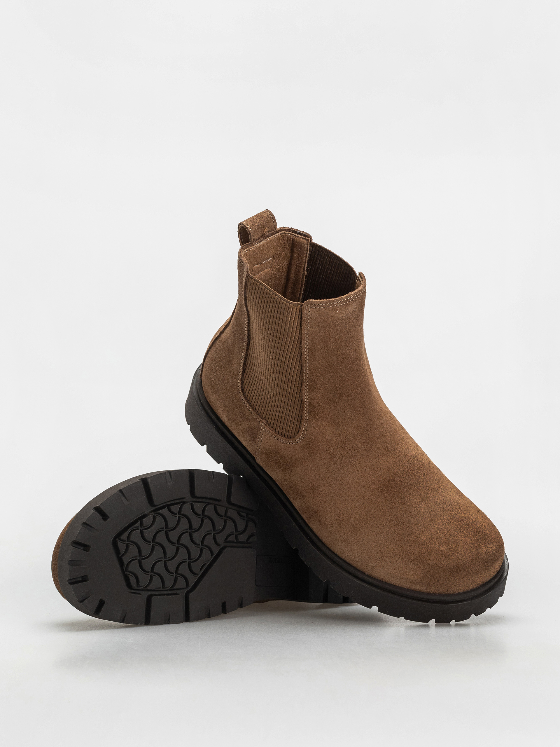 Cipők Birkenstock Highwood Slip On Suede Leather Narrow Wmn (dark tea)