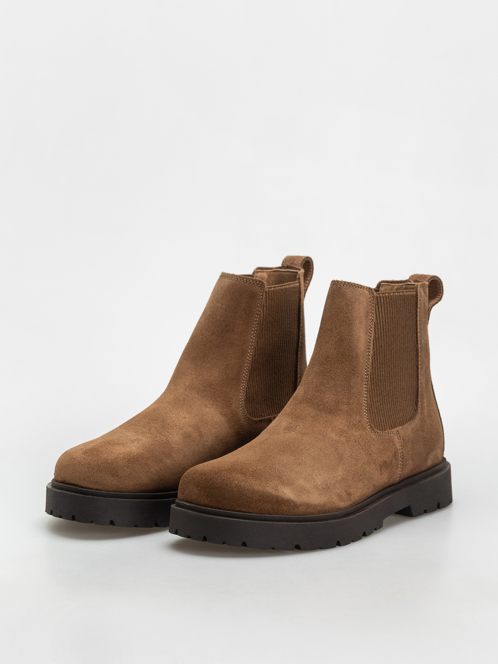 Cipők Birkenstock Highwood Slip On Suede Leather Narrow Wmn (dark tea)