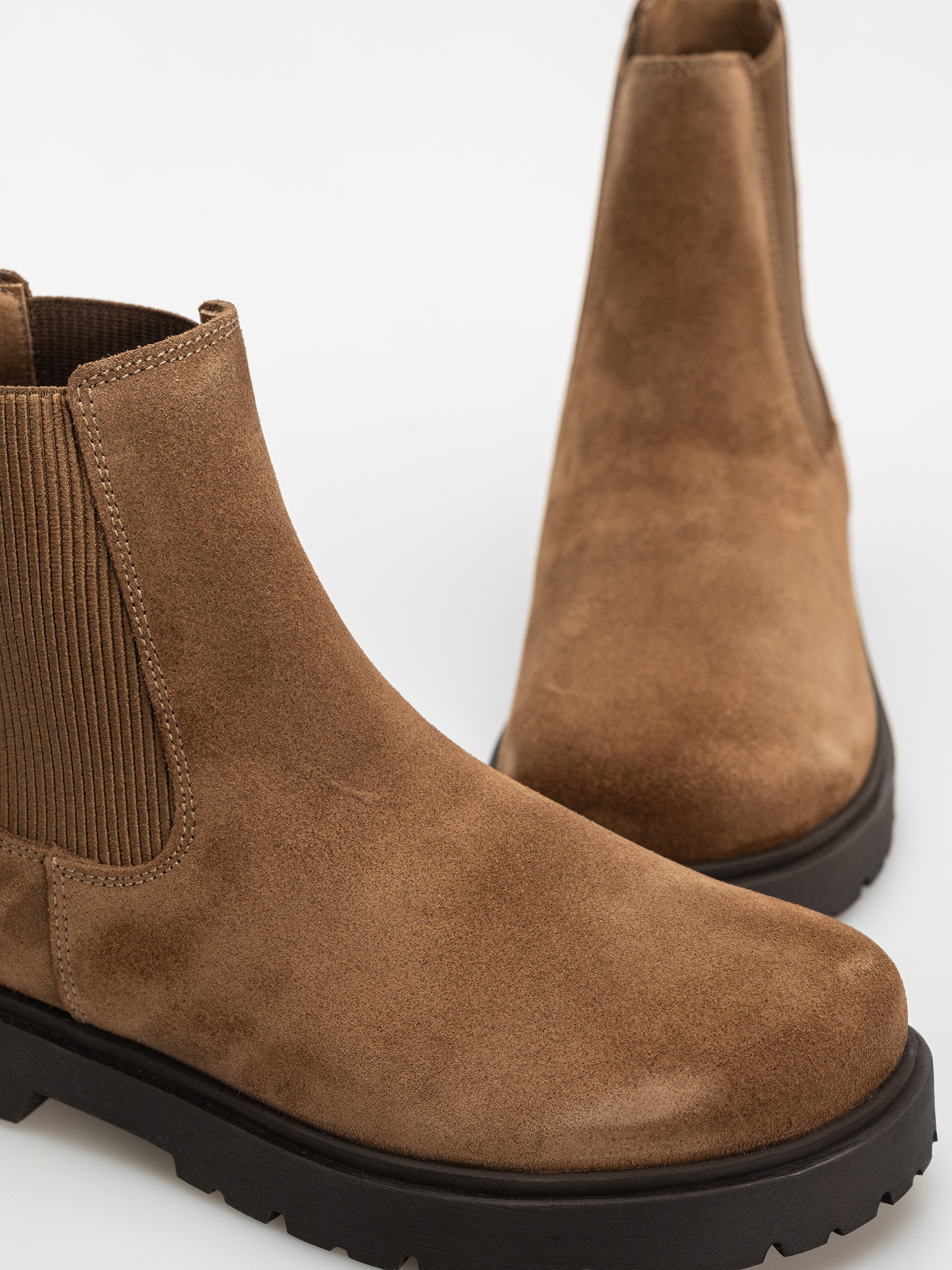 Cipők Birkenstock Highwood Slip On Suede Leather Narrow Wmn (dark tea)