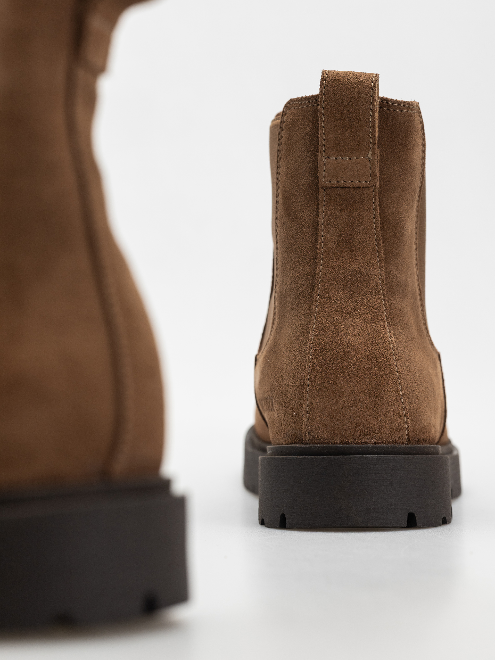 Cipők Birkenstock Highwood Slip On Suede Leather Narrow Wmn (dark tea)