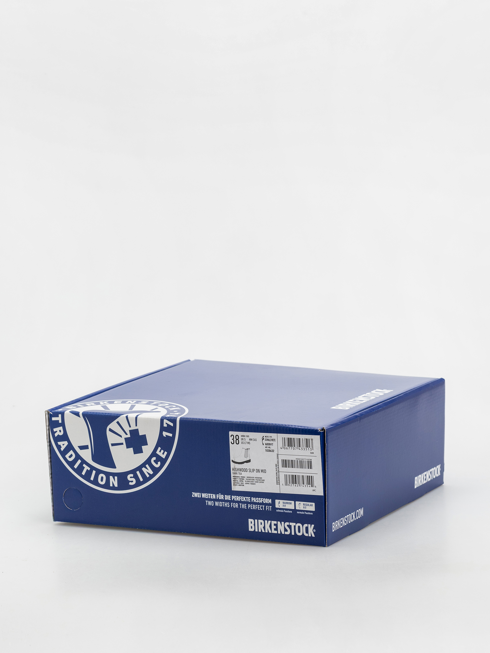 Cipők Birkenstock Highwood Slip On Suede Leather Narrow Wmn (dark tea)