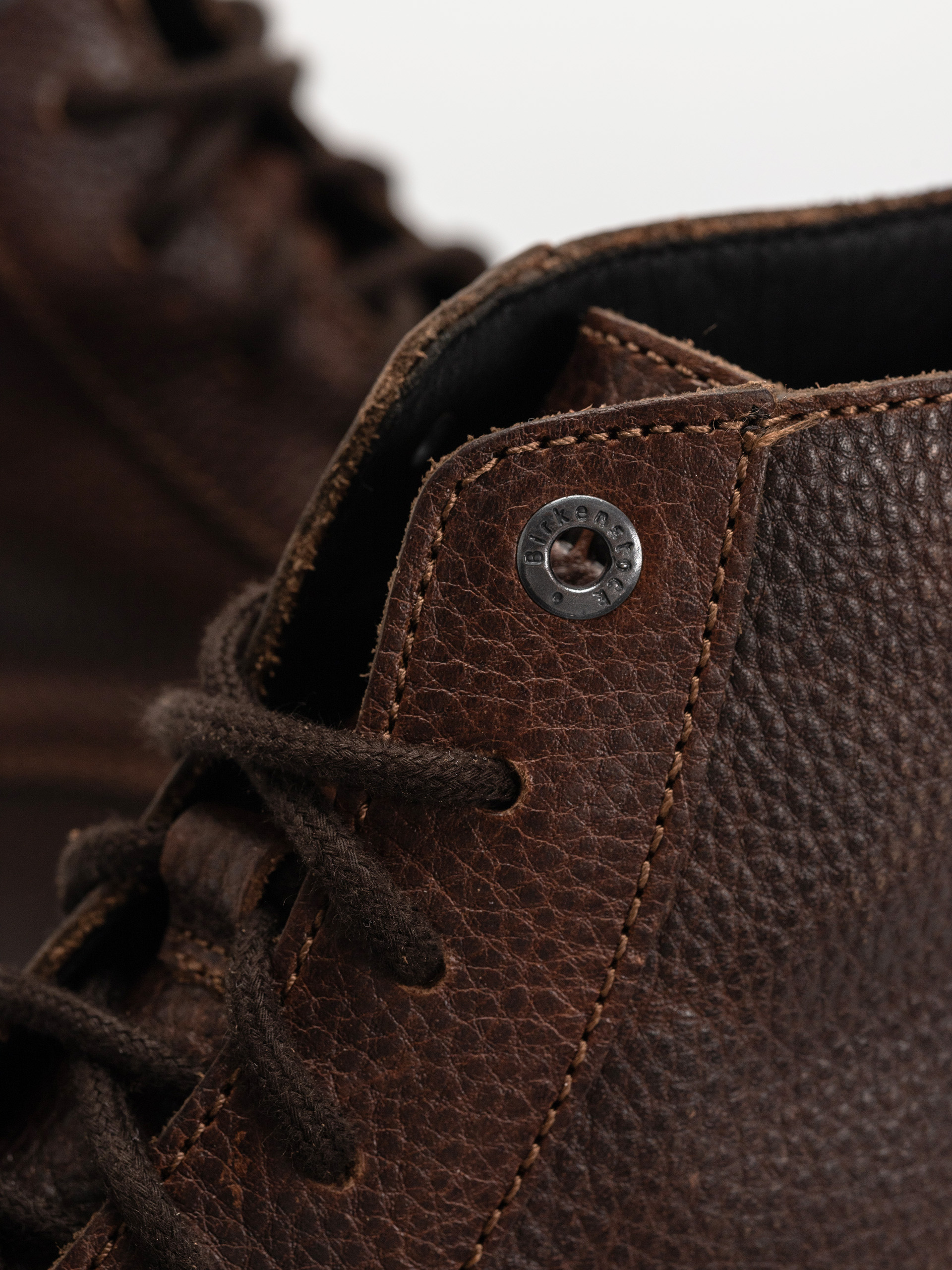 Cipők Birkenstock Highwood Lace Mid Natural Leather Regular (chocolate)