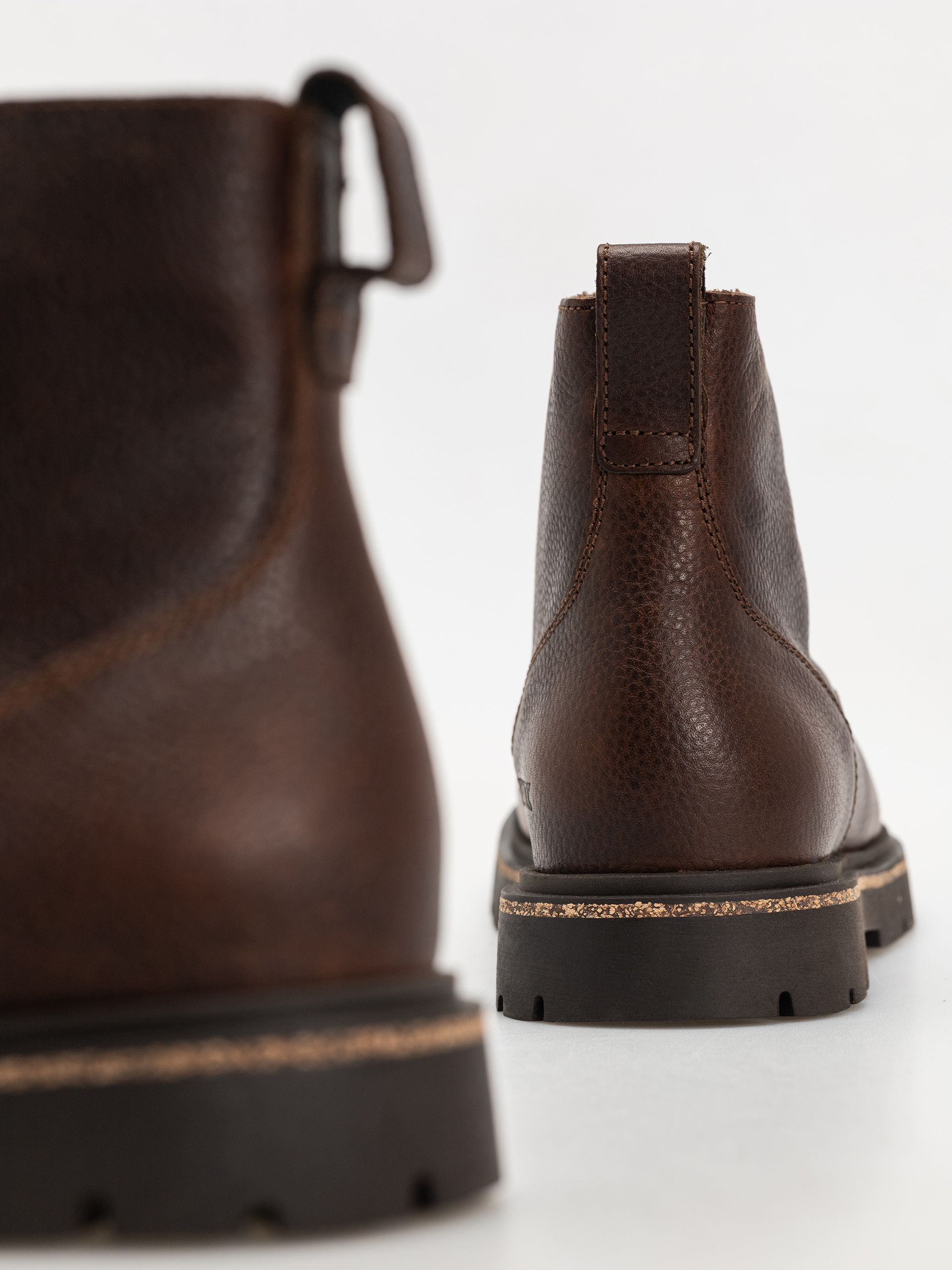 Cipők Birkenstock Highwood Lace Mid Natural Leather Regular (chocolate)