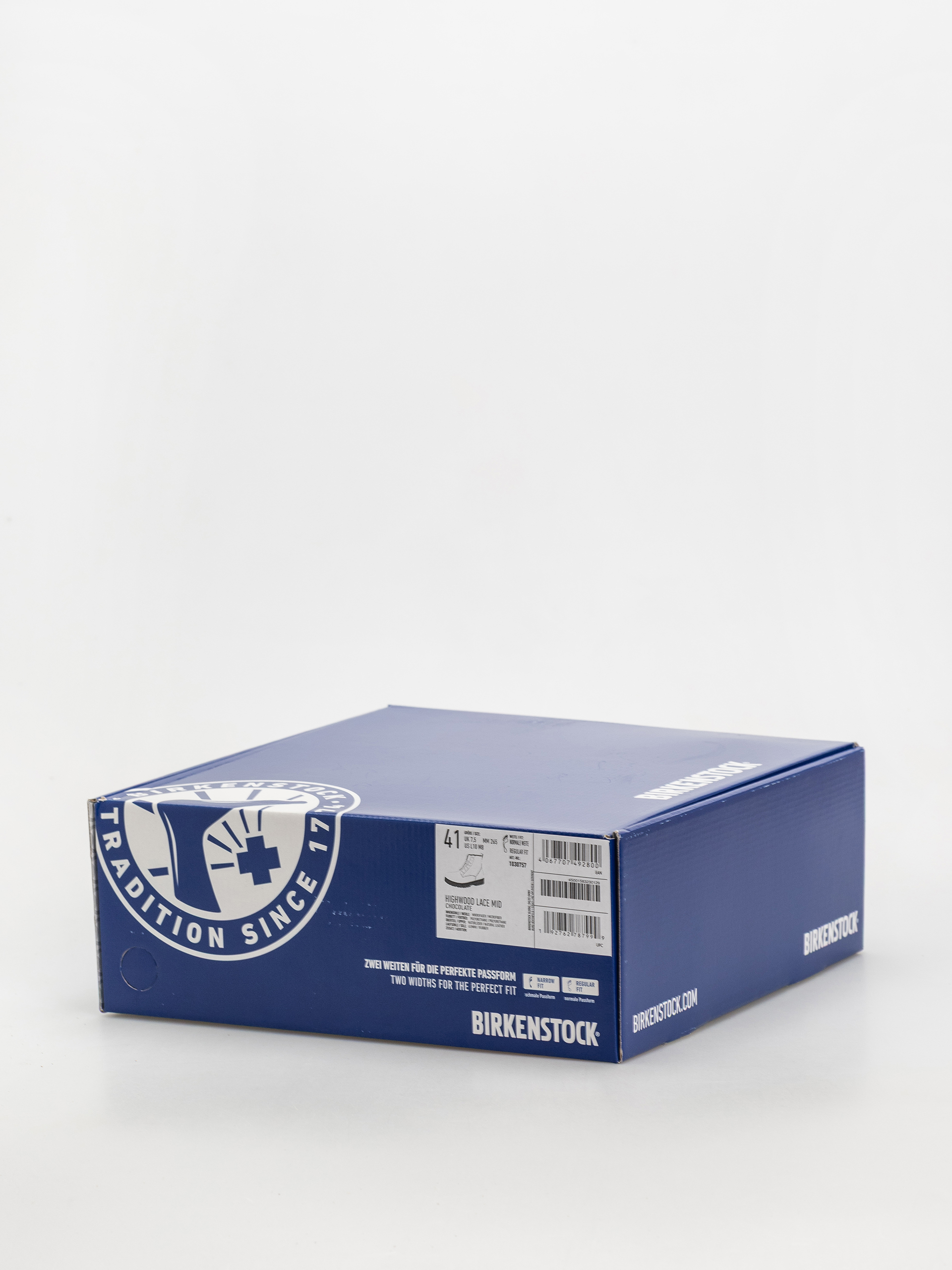 Cipők Birkenstock Highwood Lace Mid Natural Leather Regular (chocolate)