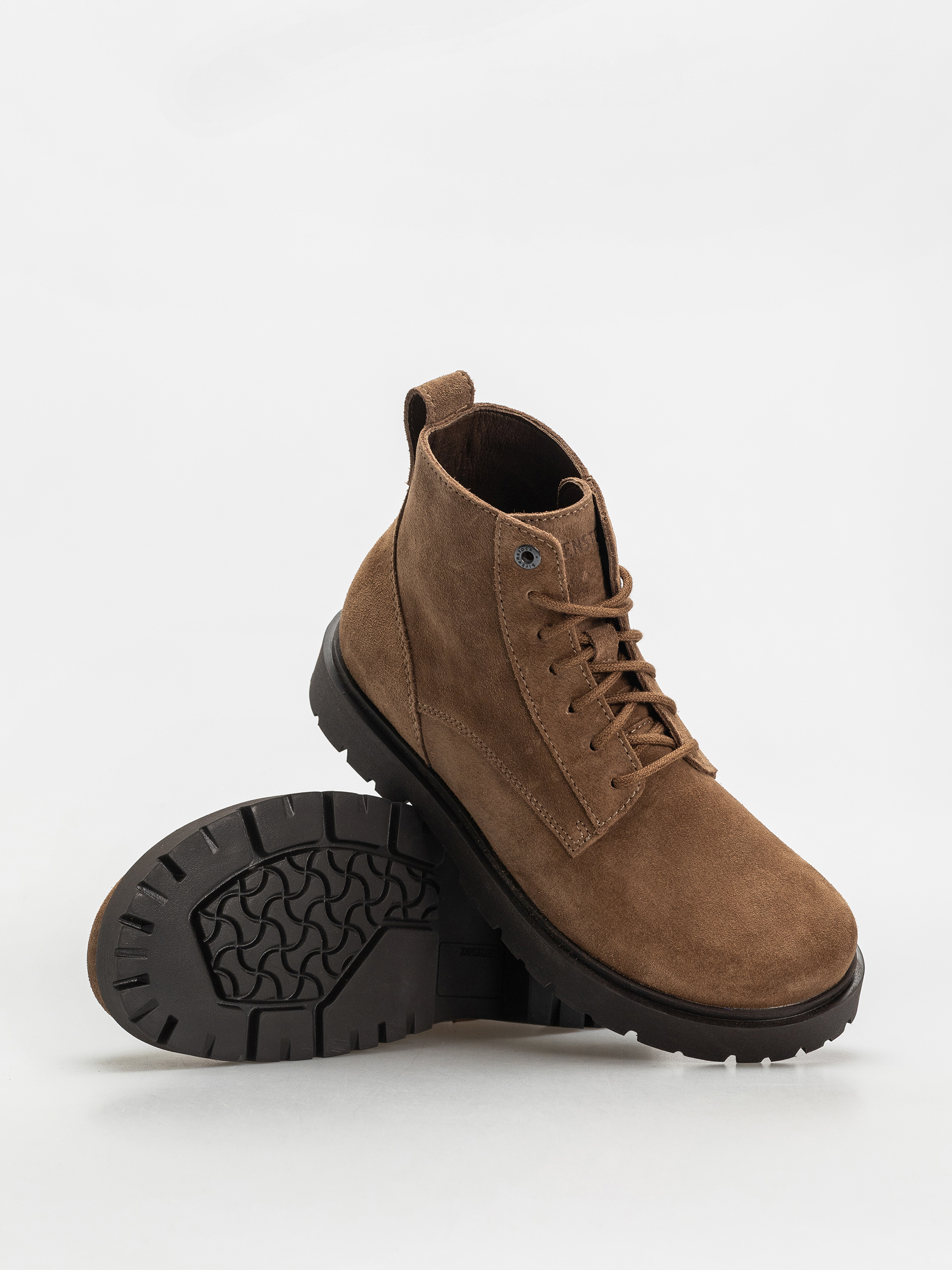 Cipők Birkenstock Highwood Lace Mid Suede Leather Narrow Wmn (dark tea)