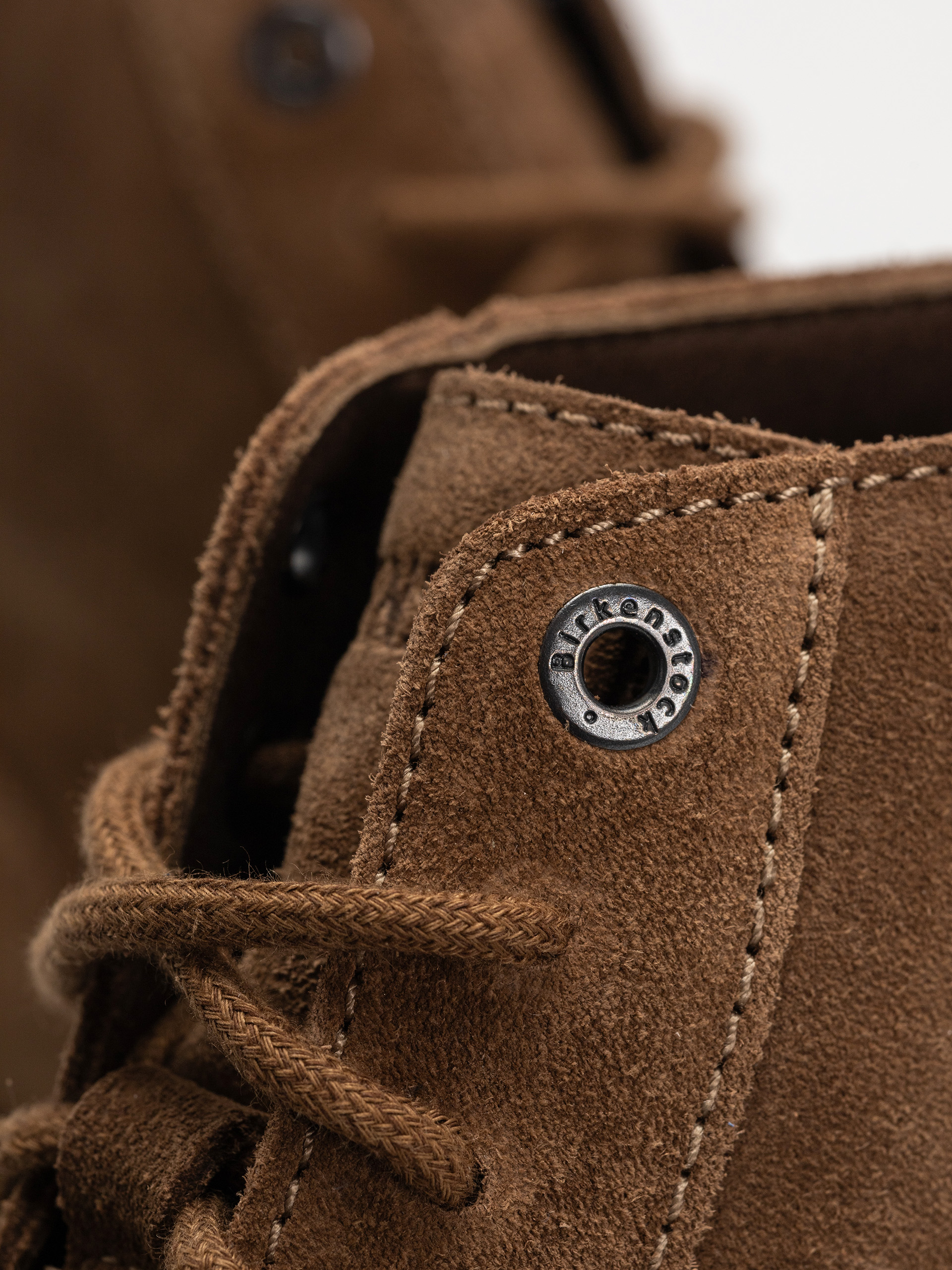 Cipők Birkenstock Highwood Lace Mid Suede Leather Narrow Wmn (dark tea)